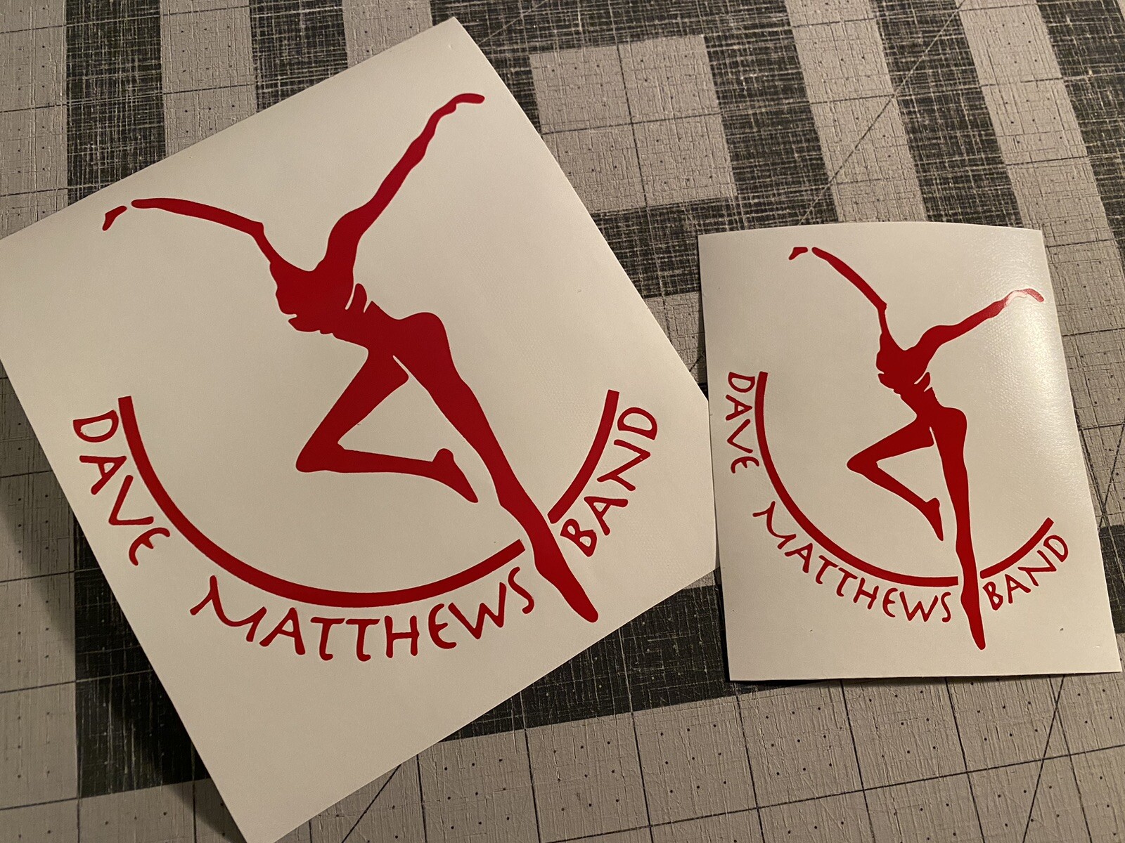 Vinyl Decal for Window – Fire Dancer (Dave Matthews Band)