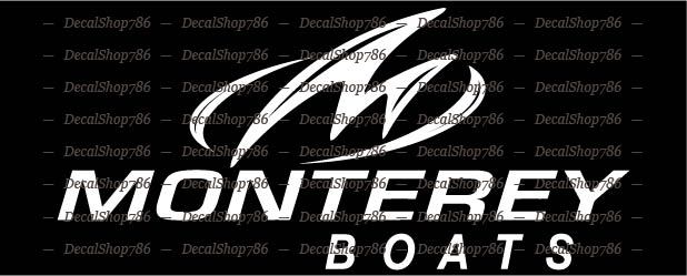 Monterey Boats – Outdoor Sports – Vinyl Die-Cut Peel N' Stick Decals & Stickers