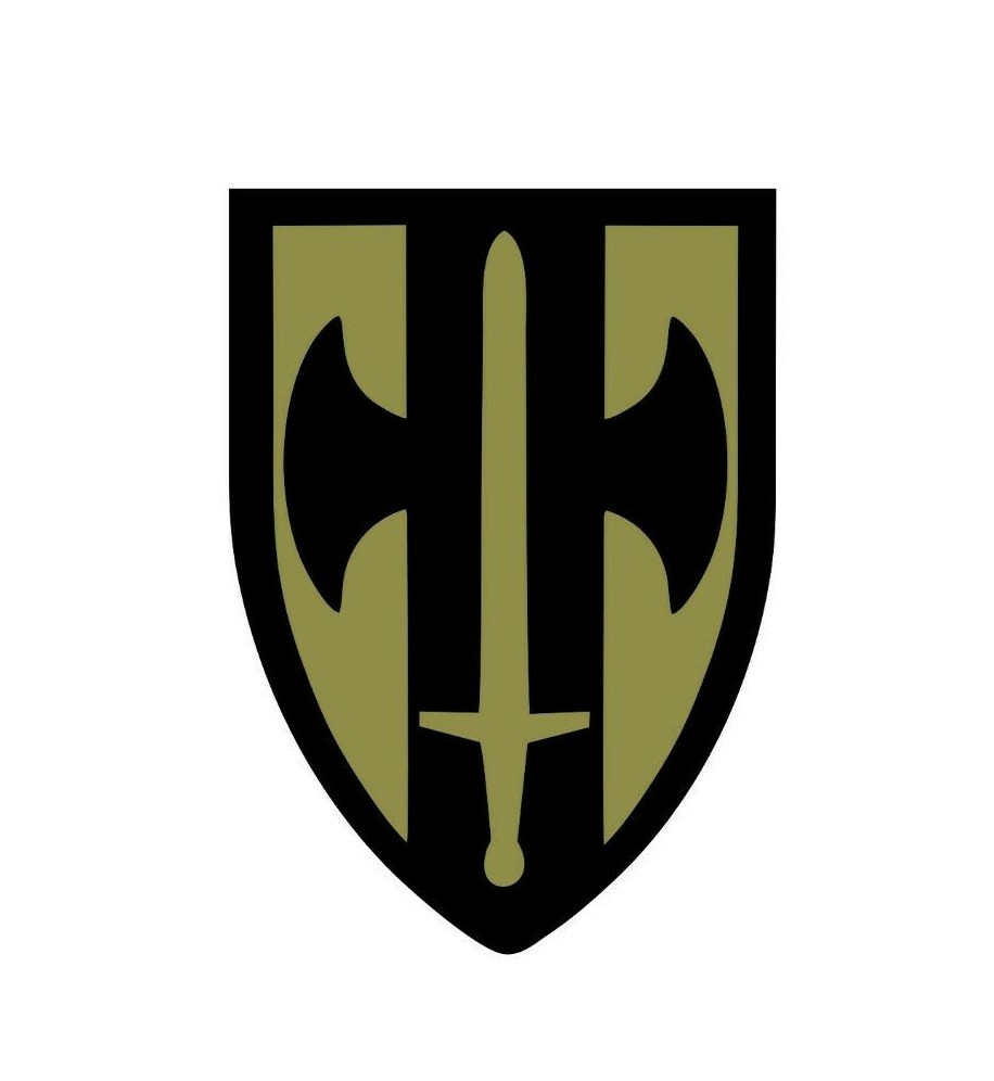 18th MILITARY POLICE BRIGADE Vinyl Window Decal/Sticker Olive/Black