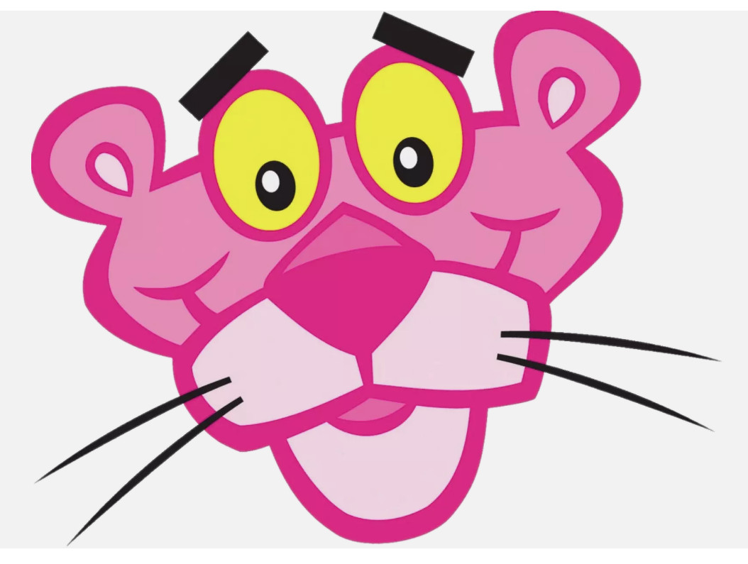 Pink Panther Vinyl Sticker Decal Wall Laptop Tumbler Helmets Windows Tablets