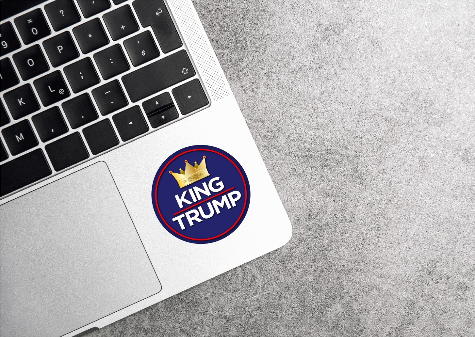 King Trump Decal Sticker Crown Funny MAGA Political Support Protest USA 47 Kings