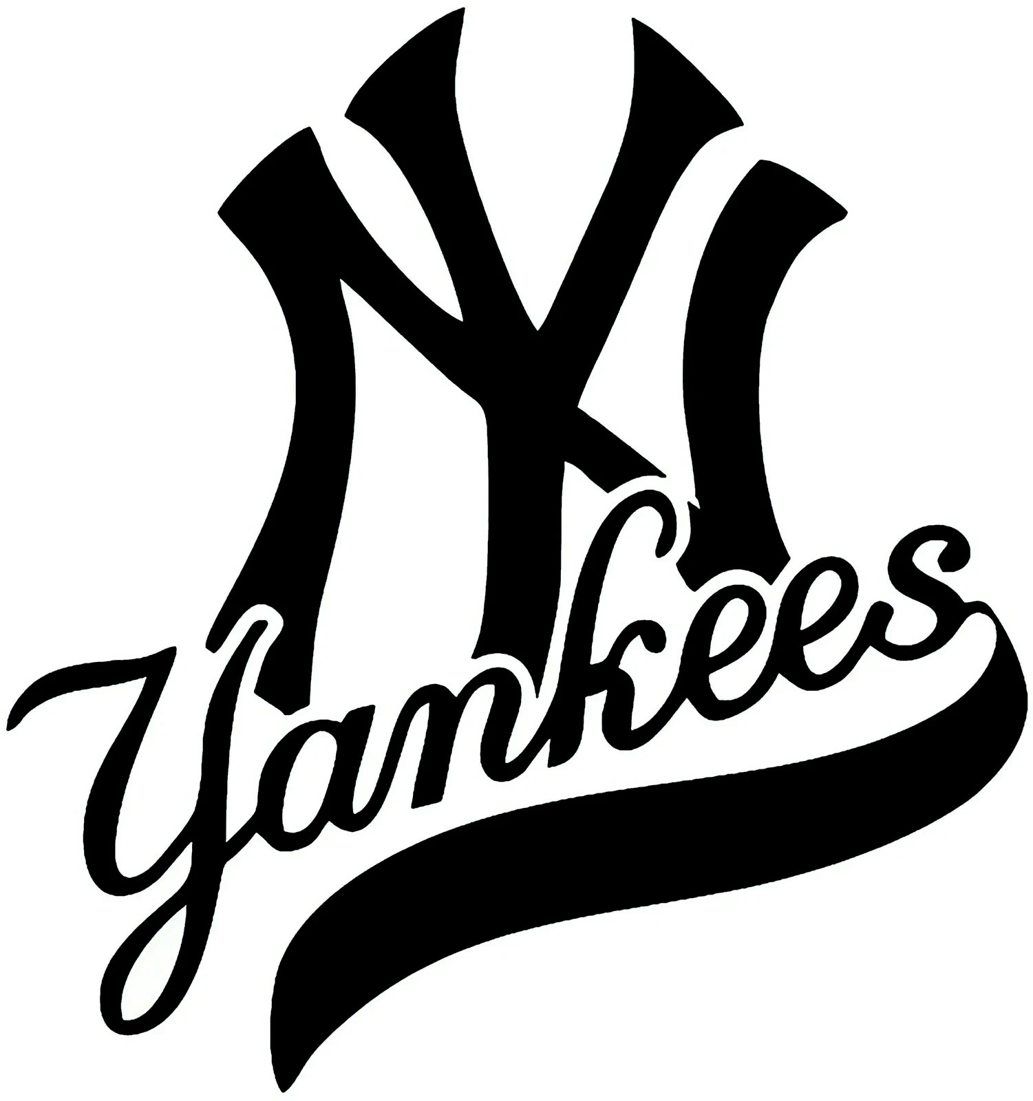 Vinyl Decal Car Truck Sticker Wall Baseball MLB – New York Yankees Logo v2