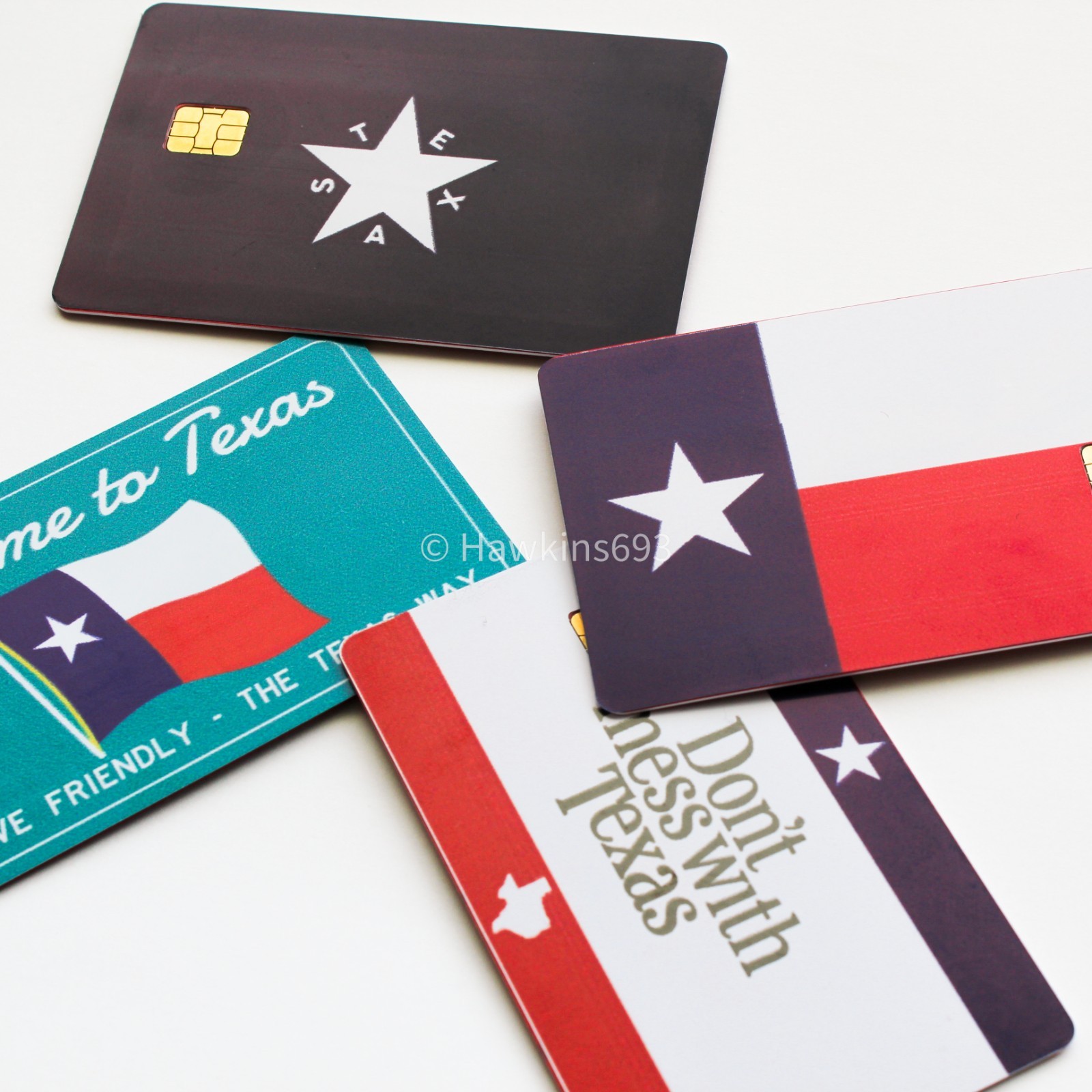 Don’t Mess With Texas Credit/Debit Card Skin – Waterproof Vinyl Sticker Cover