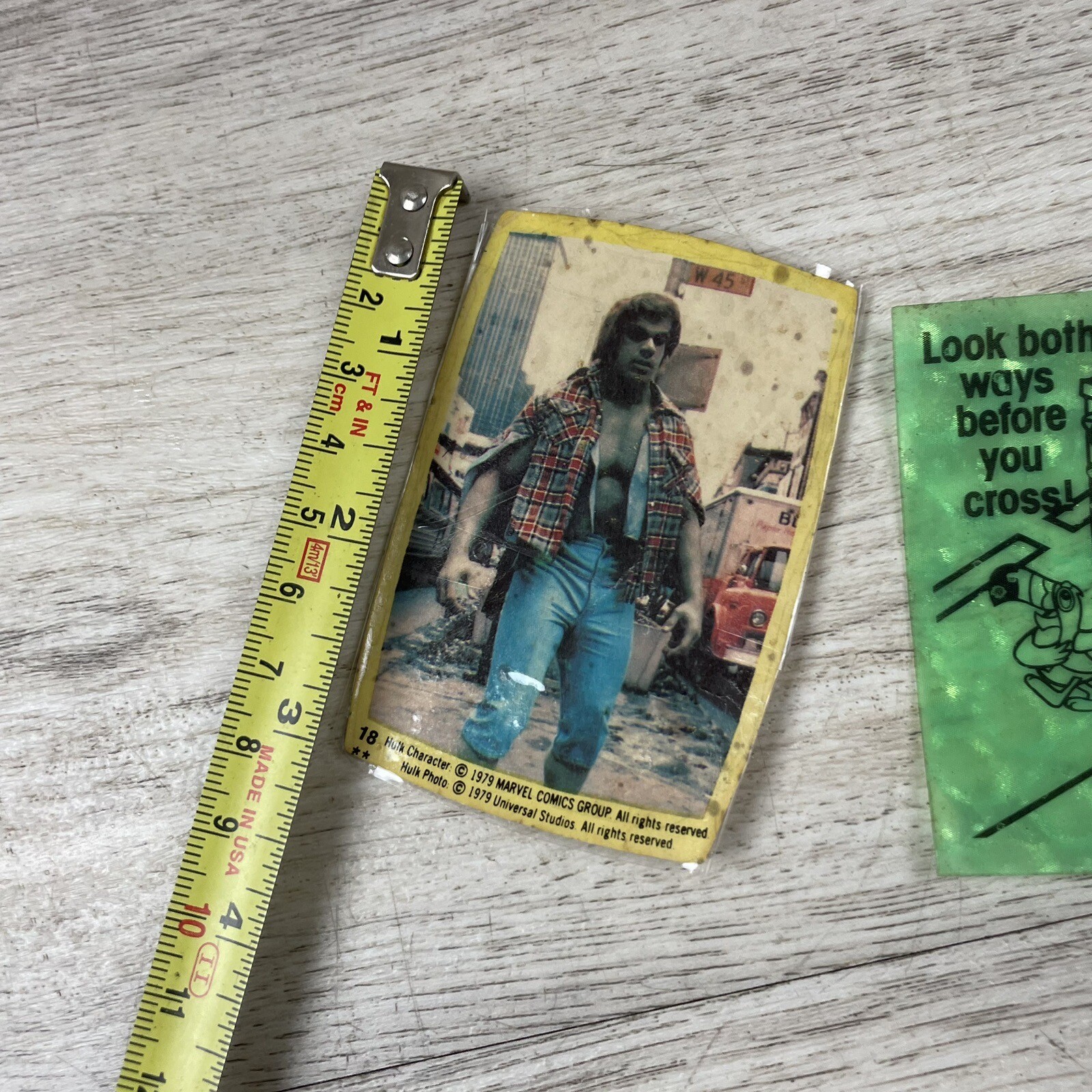 1970s Sticker Lot 3 – MARVEL COMICS 1979 INCREDIBLE HULK + Topps Hulk + Kelloggs
