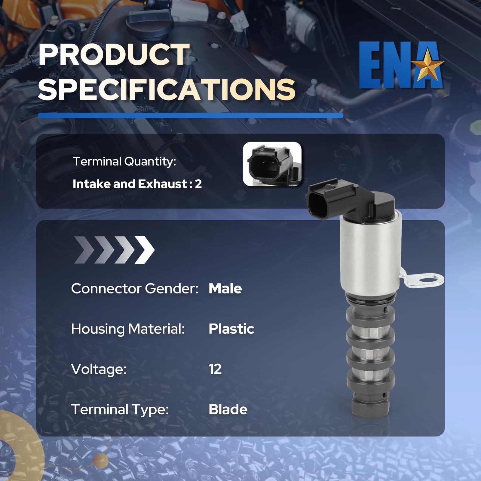 ENA Engine Variable Valve Timing Solenoid VVT Compatible with Honda CRV Cross…