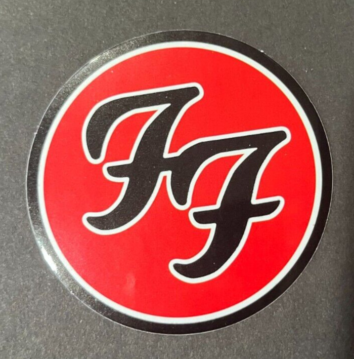Foo Fighters F F – Logo Sticker Bomb Vinyl Decal American Rock Band Drummer