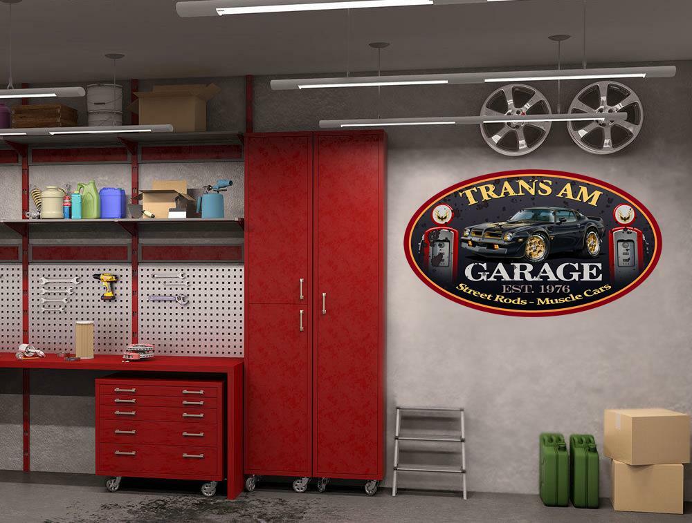 1976 Pontiac Trans Am SE Firebird Classic Garage Sign Wall Art Graphic Sticker