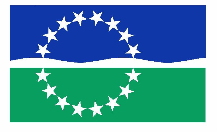 Hampton Roads Virginia Flag Sticker Decal F684