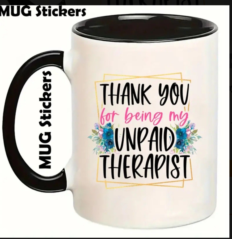 UV DTF Best Friend Transfer Sticker Set Included Mug Size 12 Different Transfers