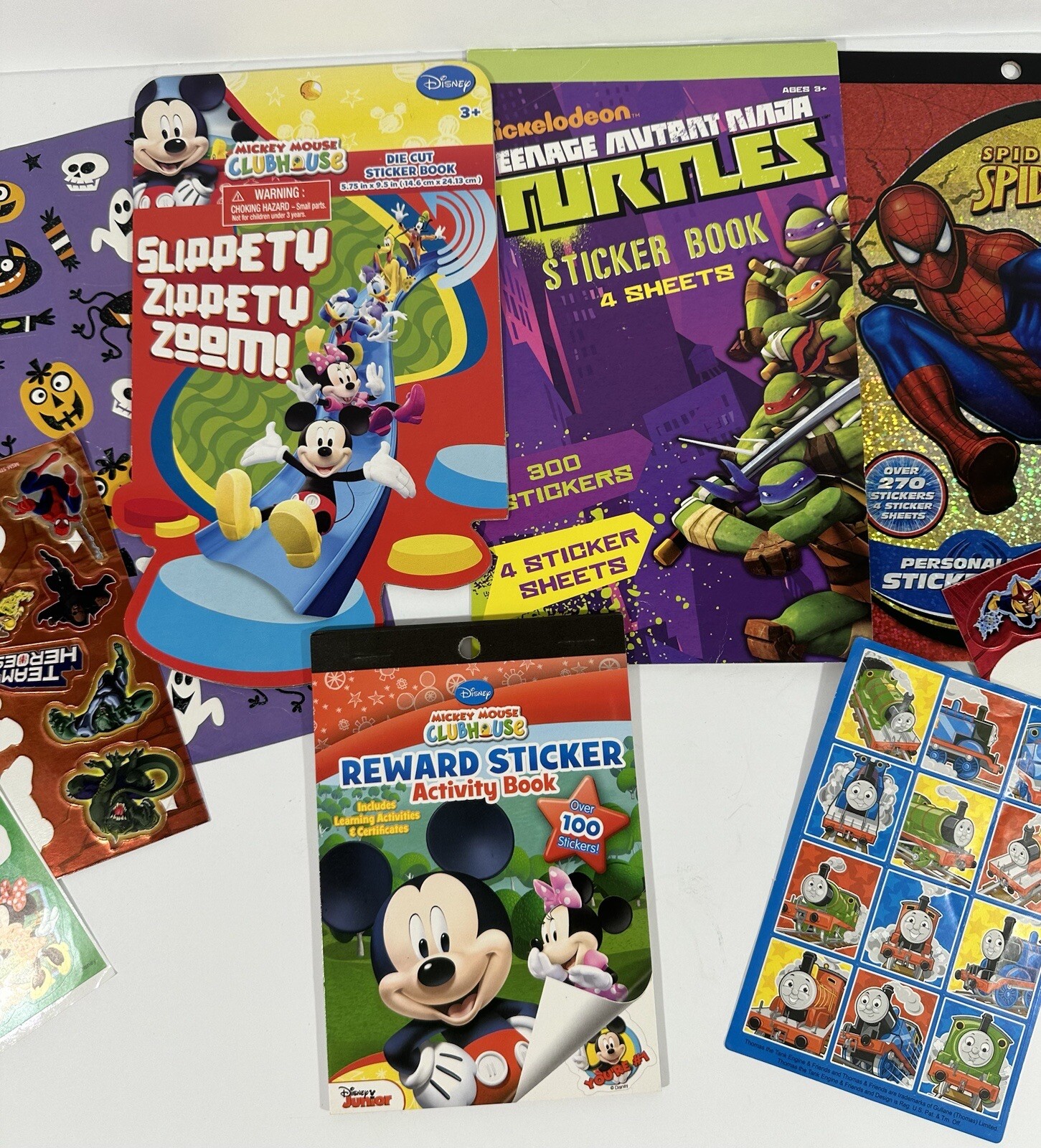 Sticker Decals Miscellaneous Lot Awards Collect Trade Cartoon Mickey School