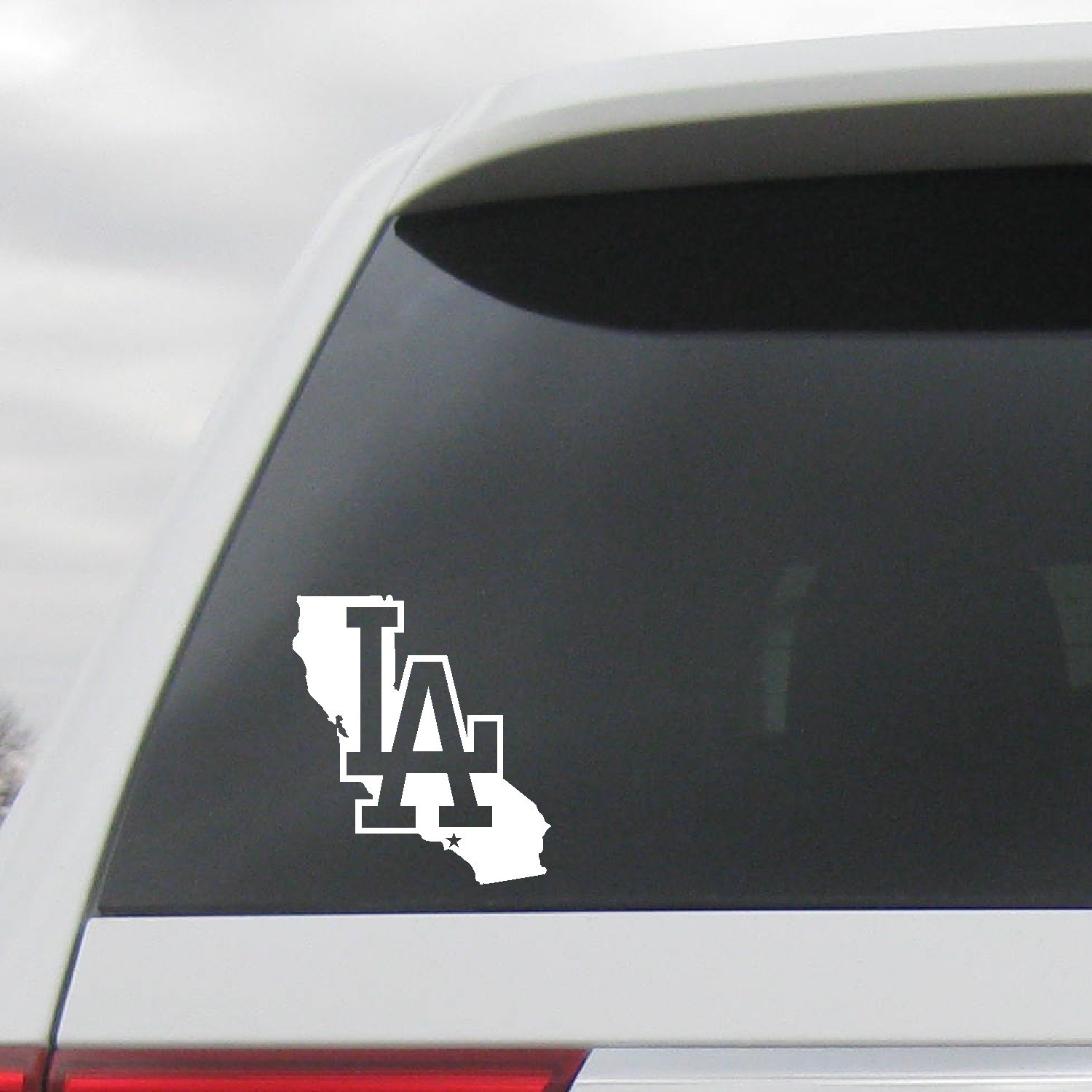 LA Dodgers LOS ANGELES CALIFORNIA VINYL STICKER DECAL VEHICLE GRAPHIC MLB