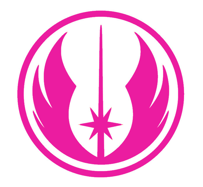 JEDI ORDER INSIGNIA, STAR WARS, Decal Stickers for Cars, Laptops, Tablets