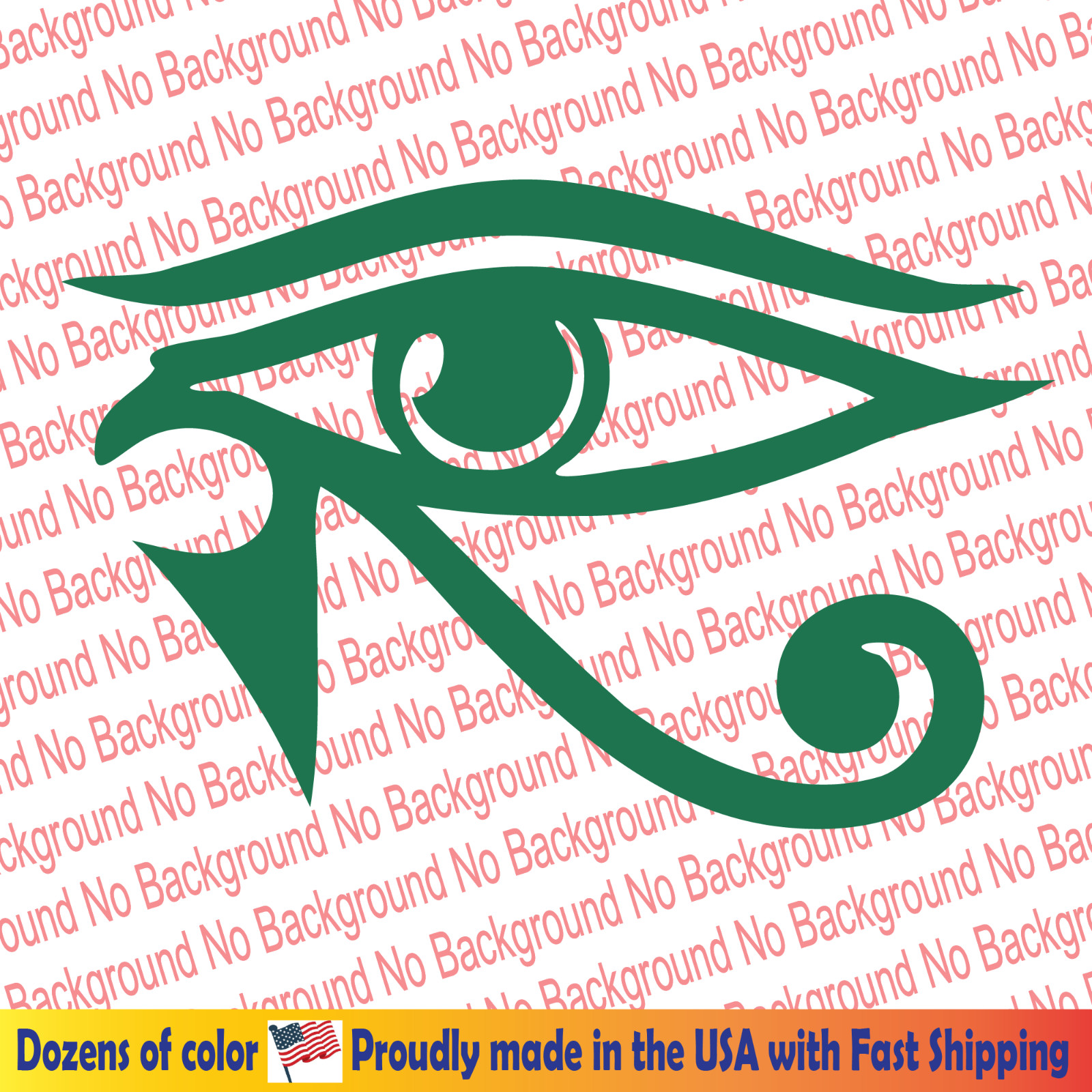 Eye of Horus Wedjat Vinyl Decal Die Cut Sticker Egyptian Ancient Symbol FY174A