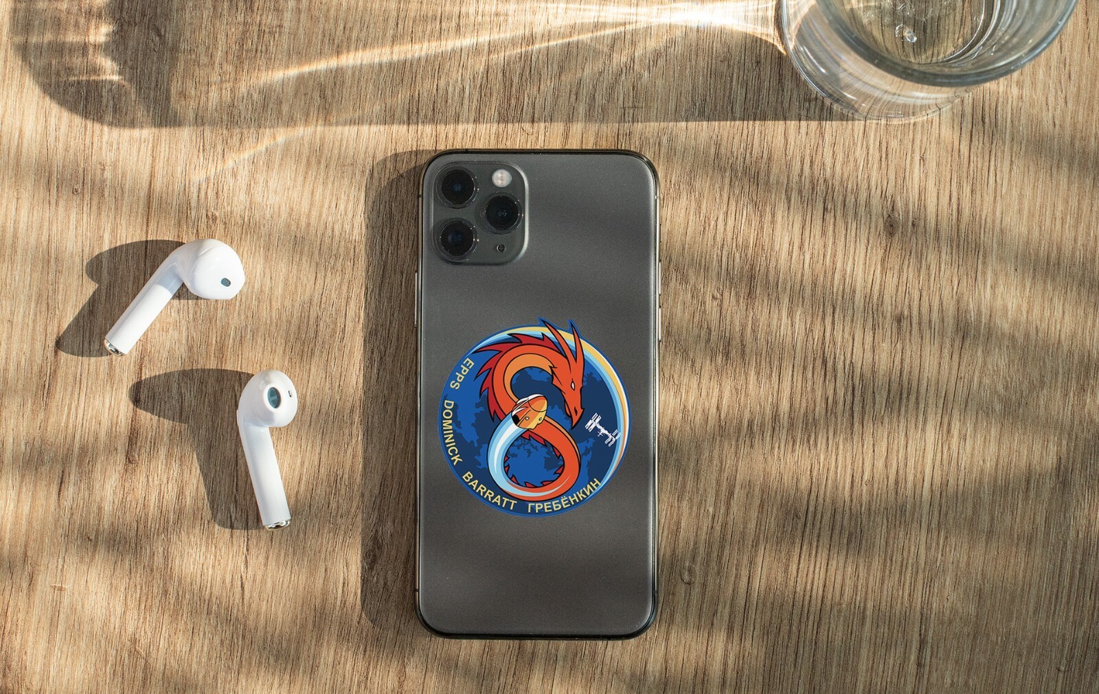 NASA SpaceX Crew-8 Mission Patch Sticker Decal NASA Commercial Crew Flight