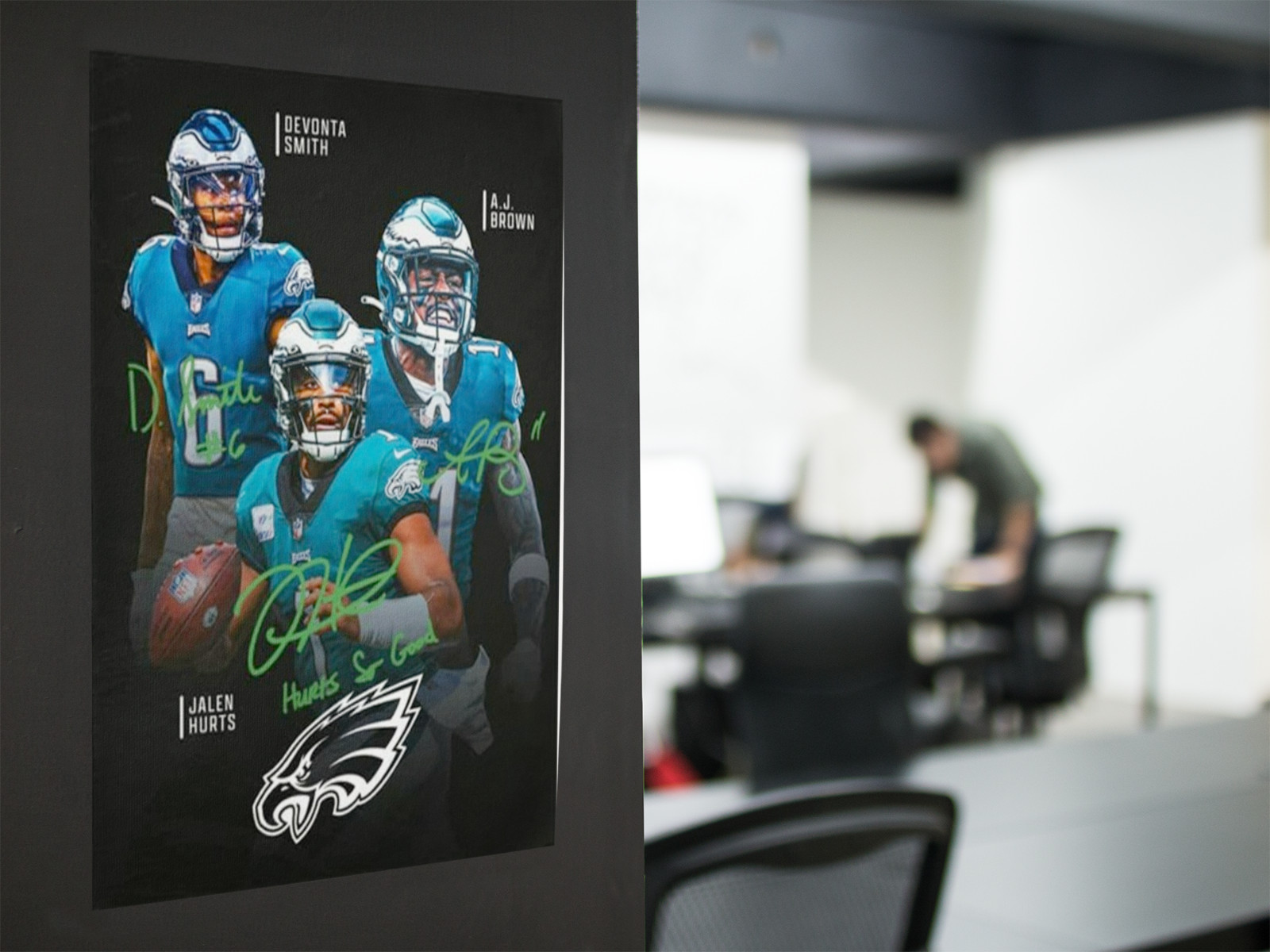 EAGLES NFL Football Wall Vinyl Decal Poster Canvas Print Removable Adhesive