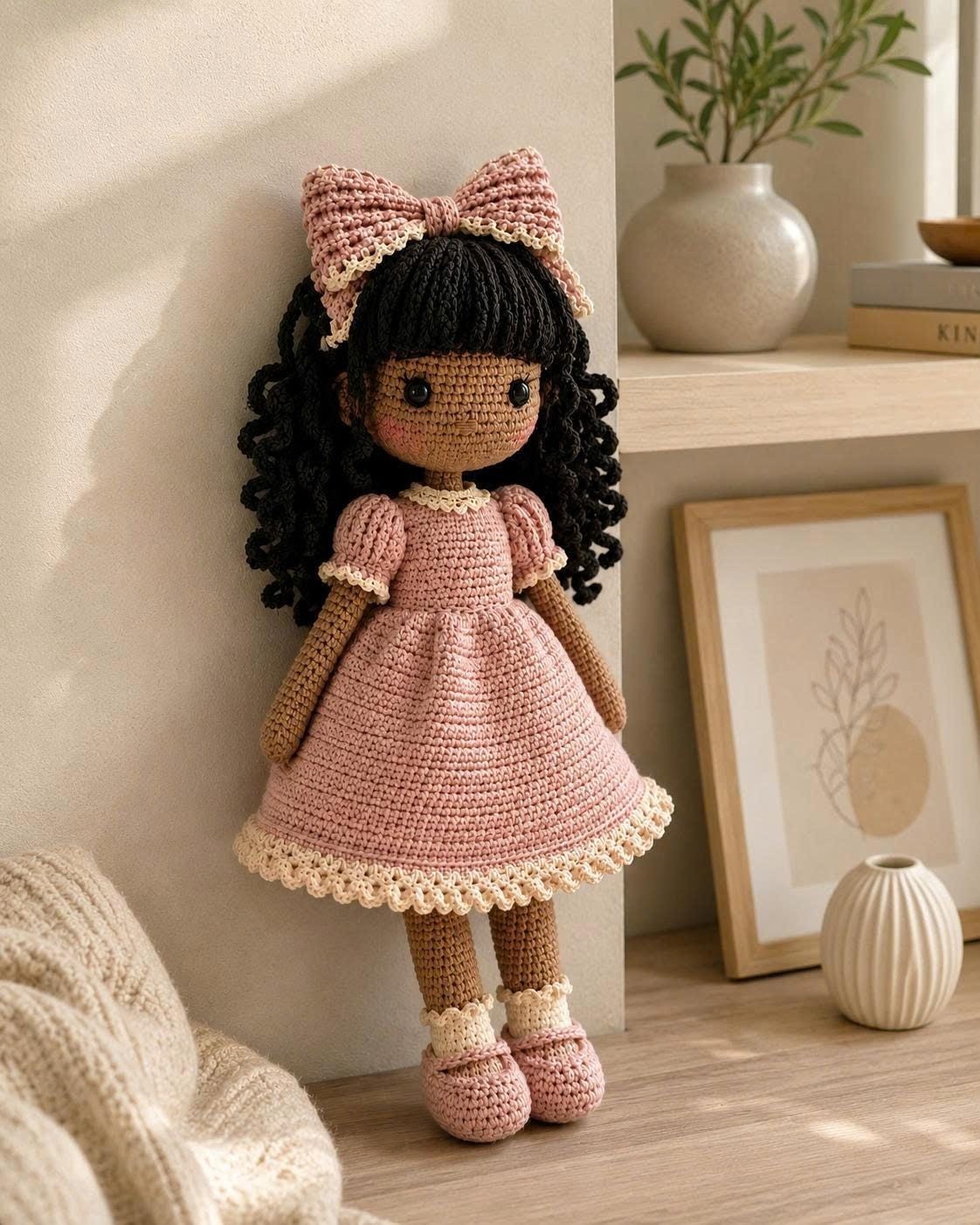 Handmade Custom Crochet Doll Personalized Amigurumi Plush Gift