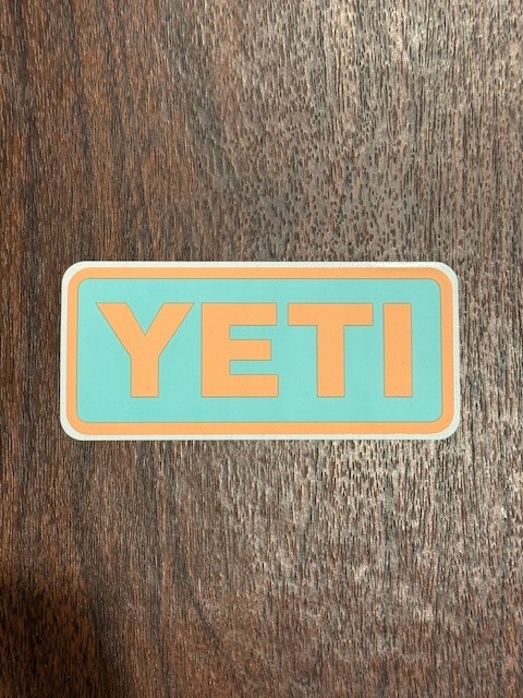 NEW – YETI Authentic Stickers – Your choice of colors FREE Shipping!
