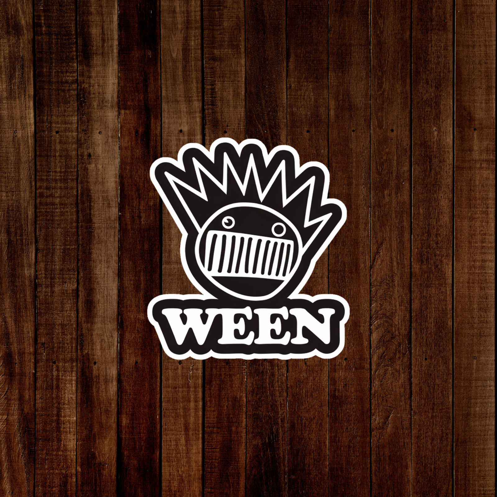 Ween Band Sticker – Boognish Rock Music Die Cut Vinyl Decal #1609