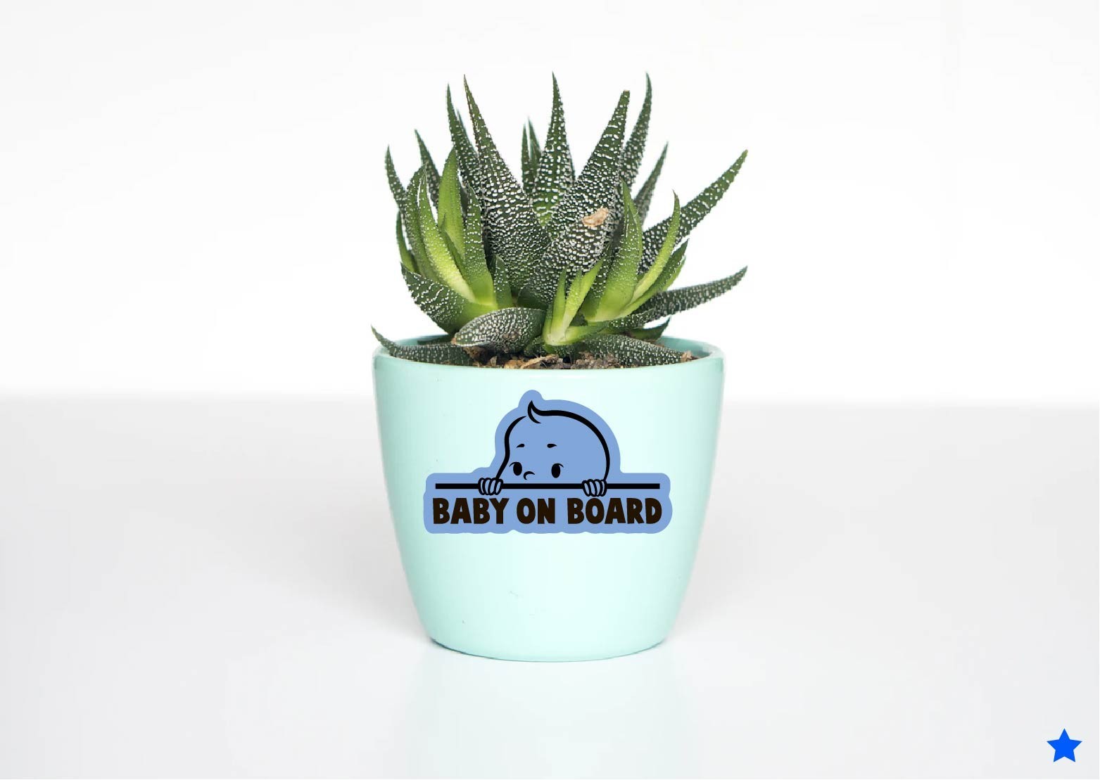 Baby On Board Decal Sticker Kids Parenting Car Warning Safety Drive Slow Down