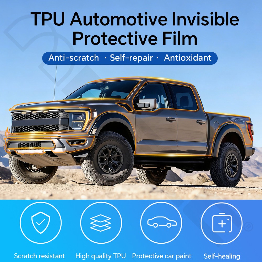 Full Car For Ford F-150 Raptor 2021-2024 Precut Paint Protection Film 8.5Mil PPF