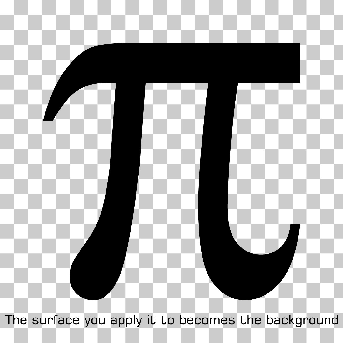 PI Symbol Custom Vinyl Sticker Decal for Car Window Laptop & More