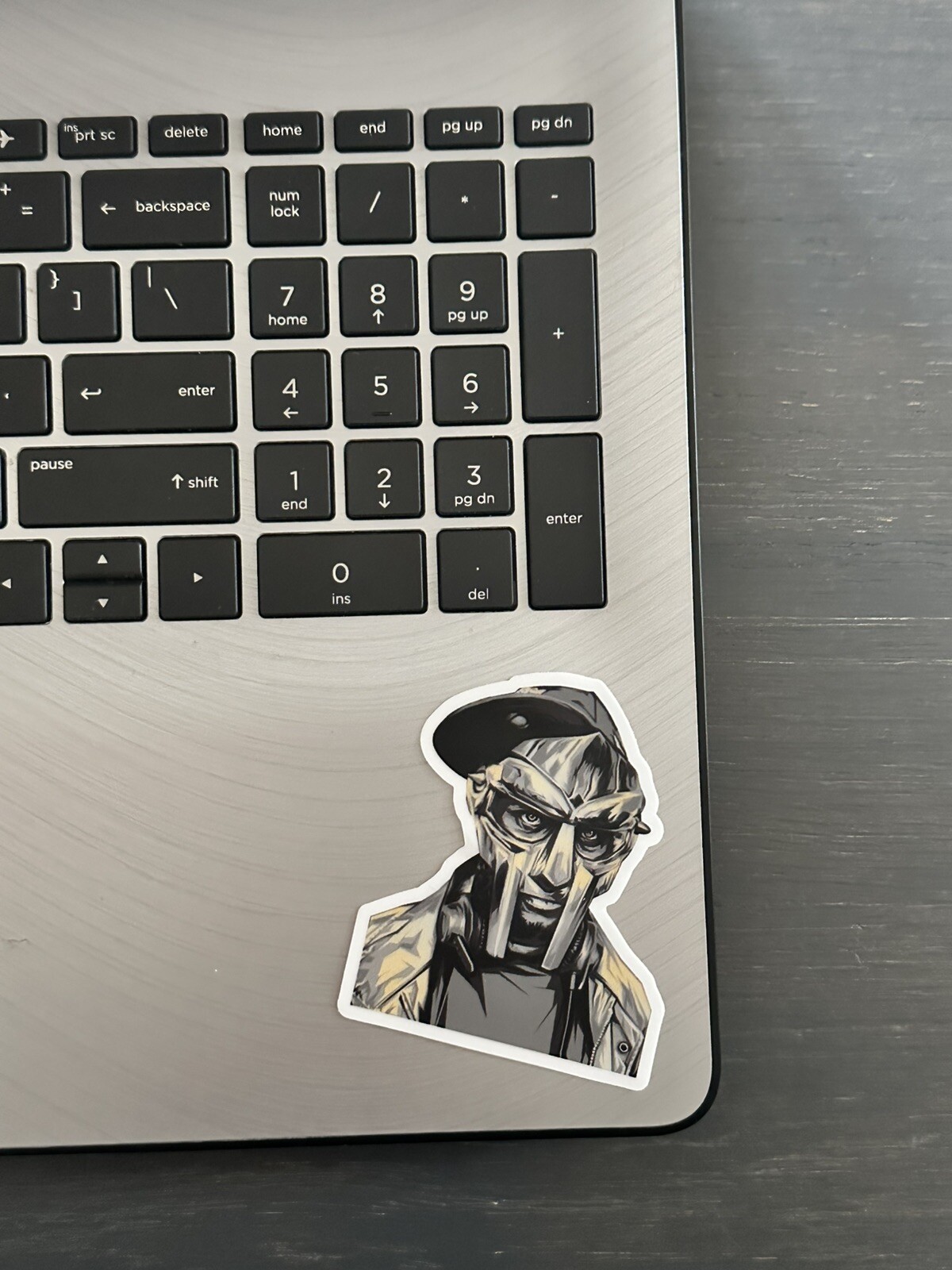 MF DOOM Vinyl Sticker Pack (2) Very High Quality Hip Hop 3”
