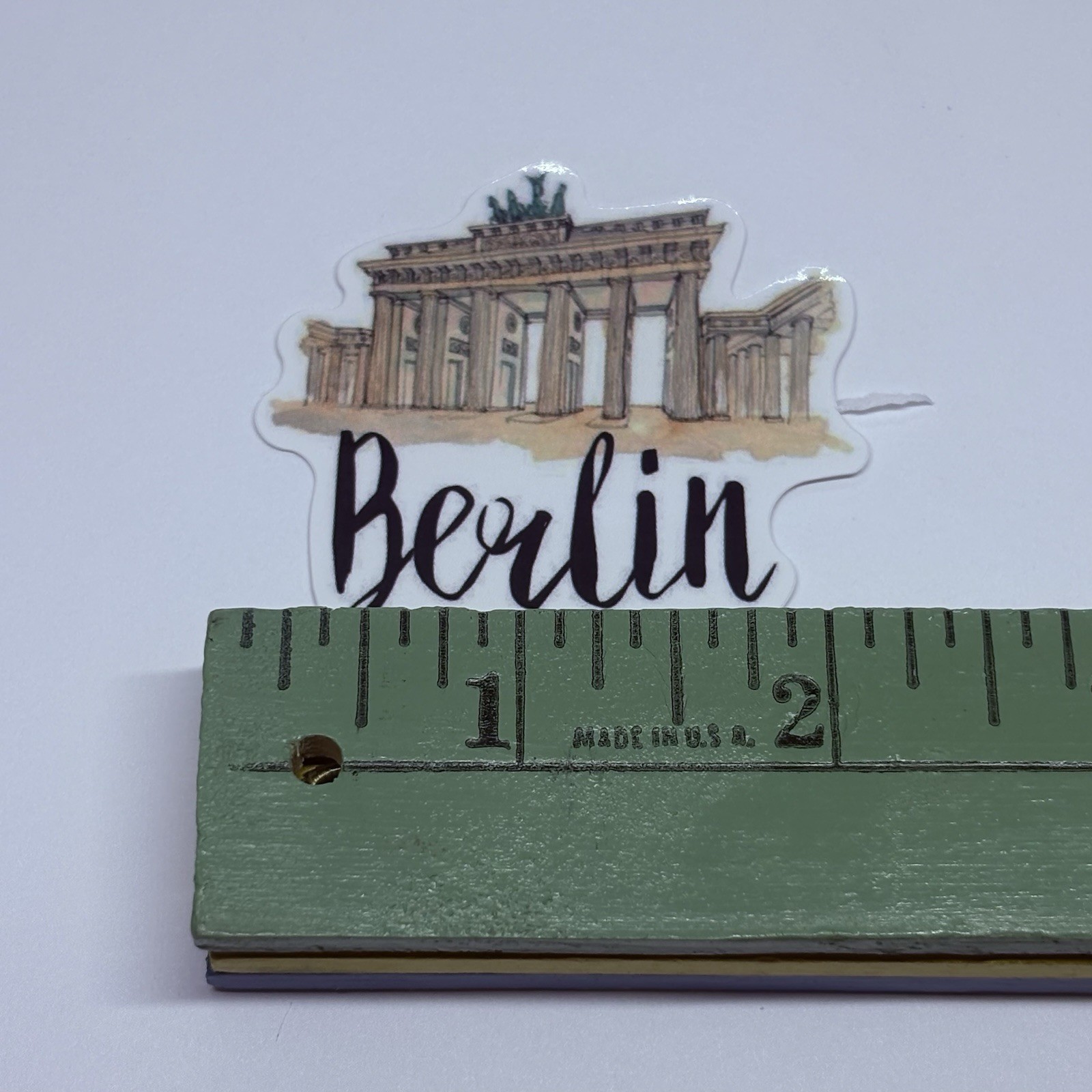 Berlin Brandenburg Gate Sticker City Travel Art Decal Vinyl Country Souvenir Tc9