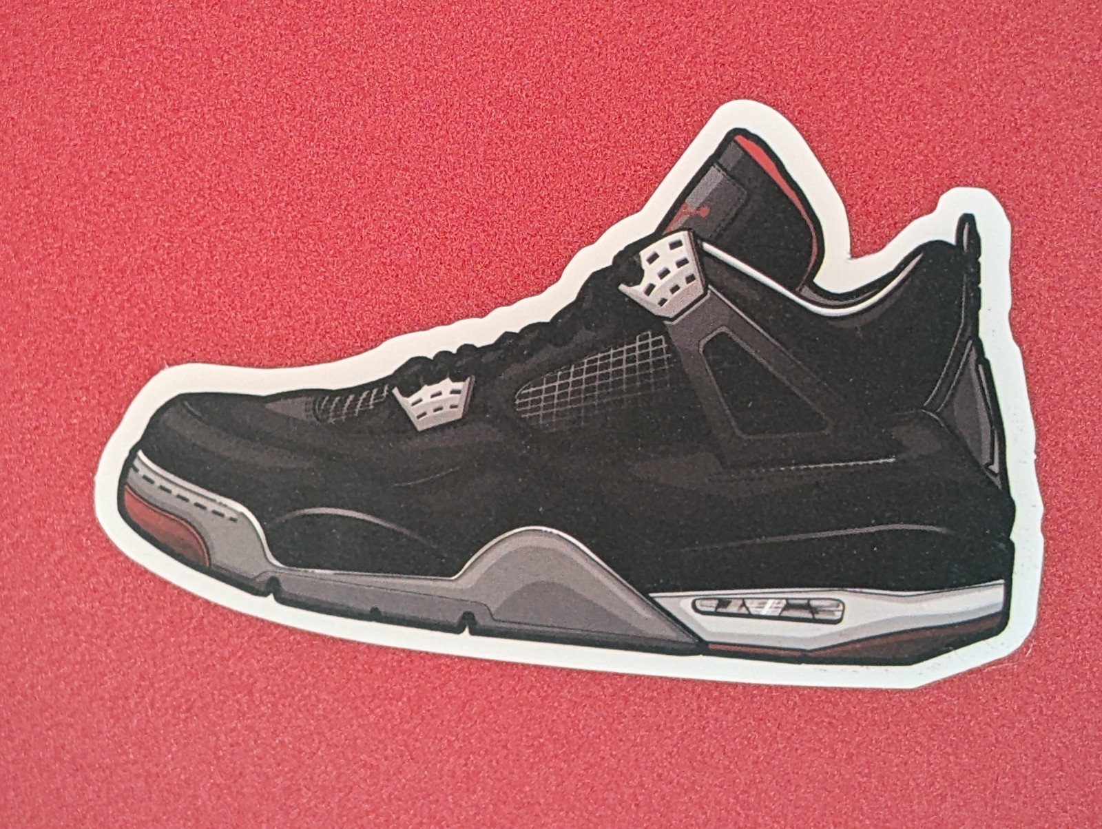 Michael Air Jordan Nike Jumpman Sneakers Tenis Shoes Sticker Decal Bulls ~2 inch