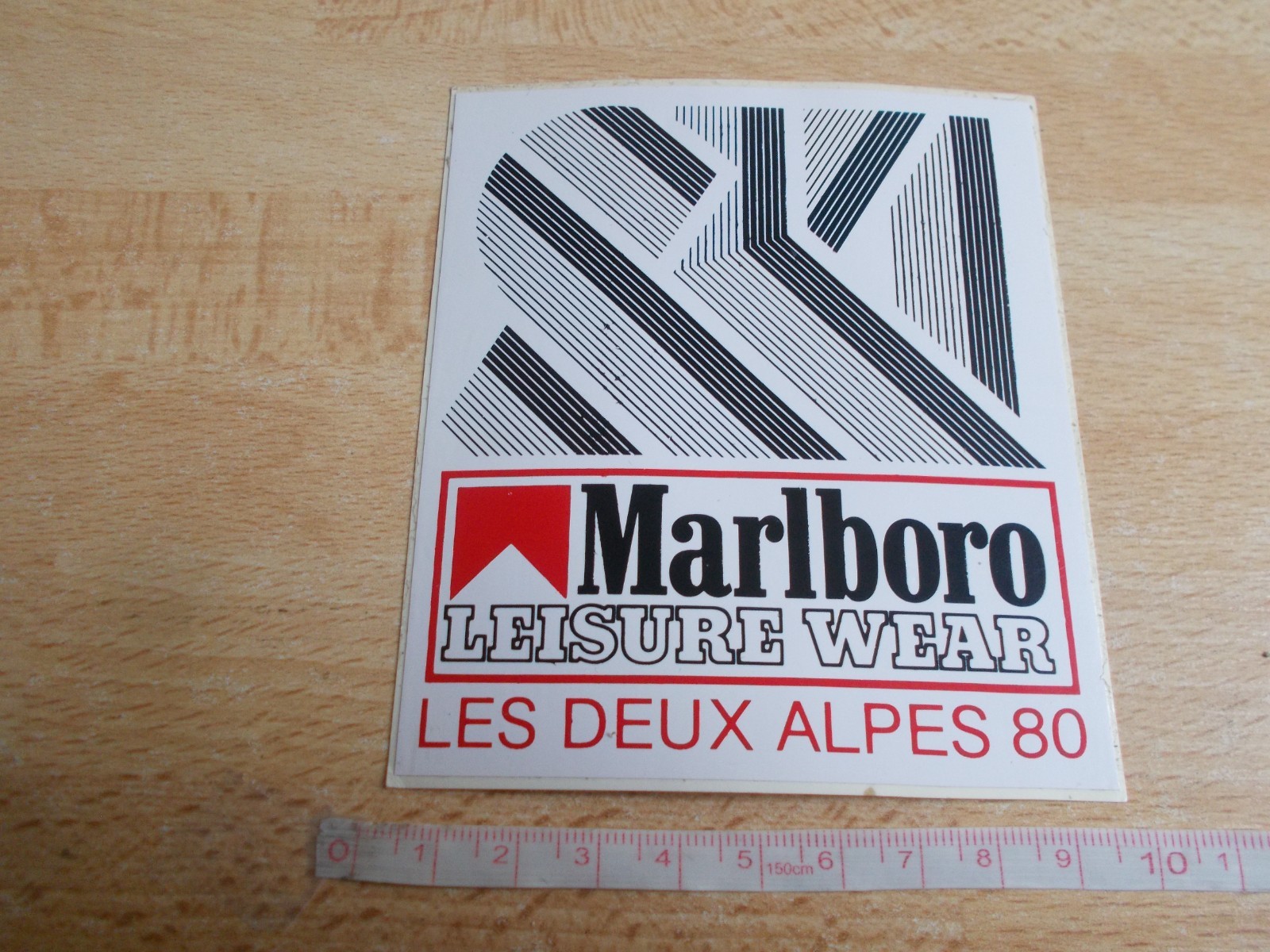 Sticker Marlboro Leisure Wear – All Two Alpes 80