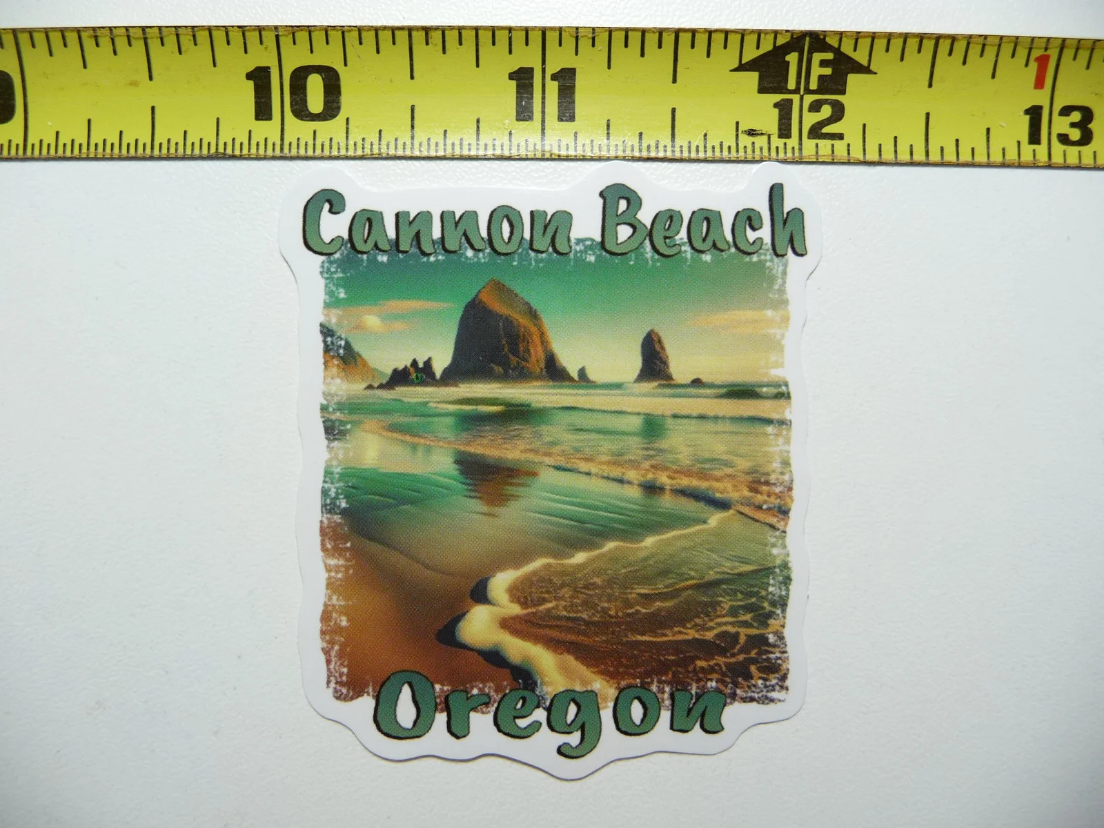 OREGON CANNON BEACH SMALL STICKER DECAL PRIDE SOUVENIR TRAVEL MEMORIES