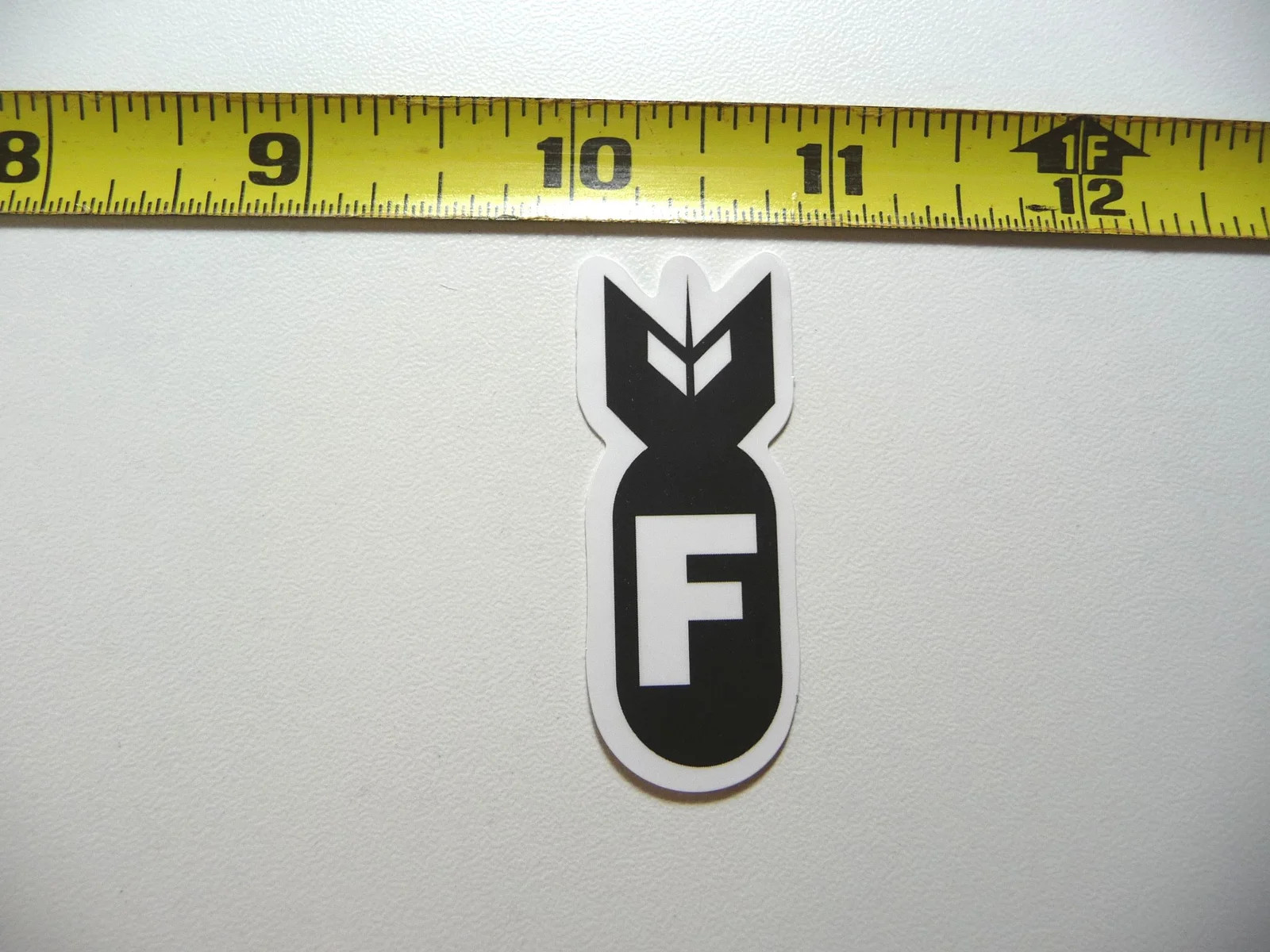 DROPPING F BOMB LANGUAGE SMALL STICKER DECAL FUNNY