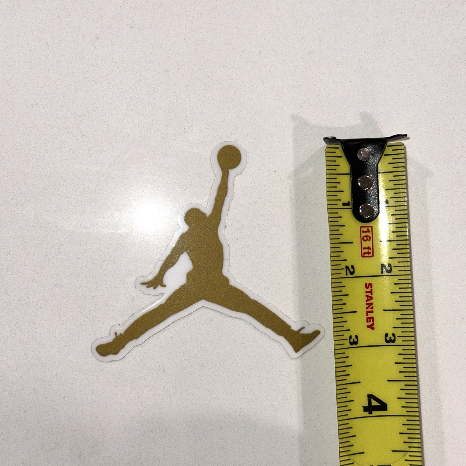 Air Jordan Gold Jumpman Sticker – 15 Qty Bundle