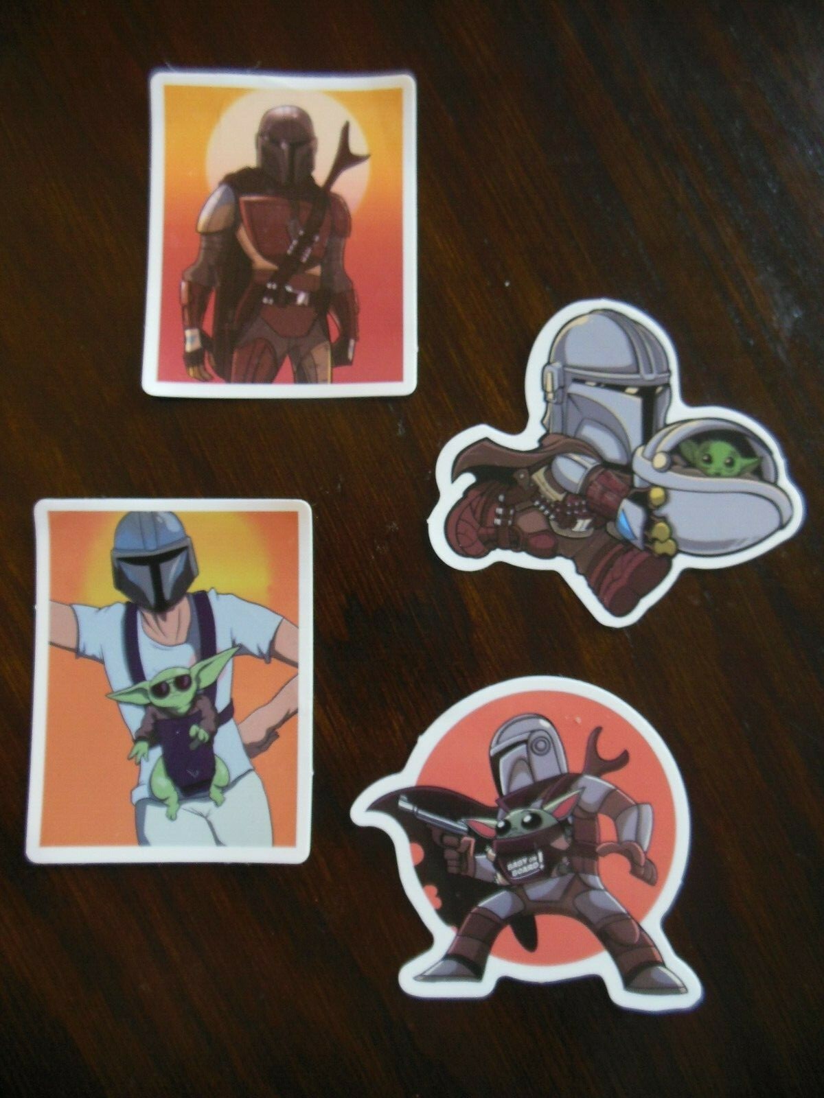 The Mandalorian / Baby Yoda ** STICKERS ** Free Shipping