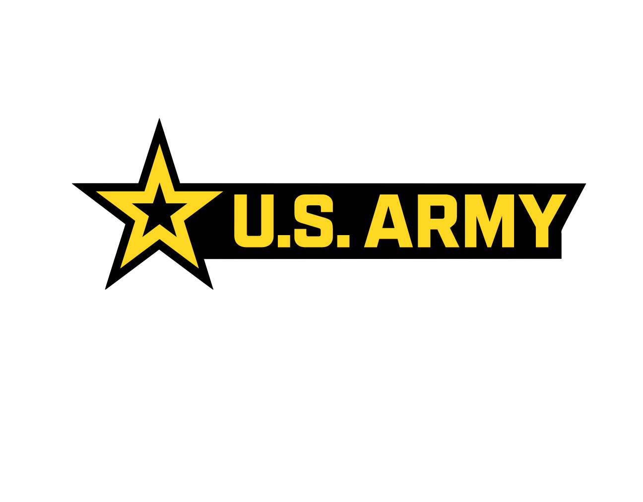 U.S. Army Latest Logo Vinyl Decal Sticker 6.0" x 2.0"