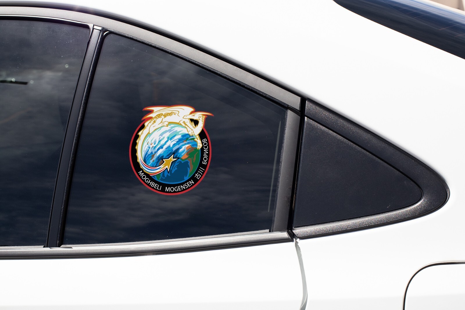 NASA SpaceX Crew-7 Mission Patch Sticker Decal NASA Commercial Crew Flight