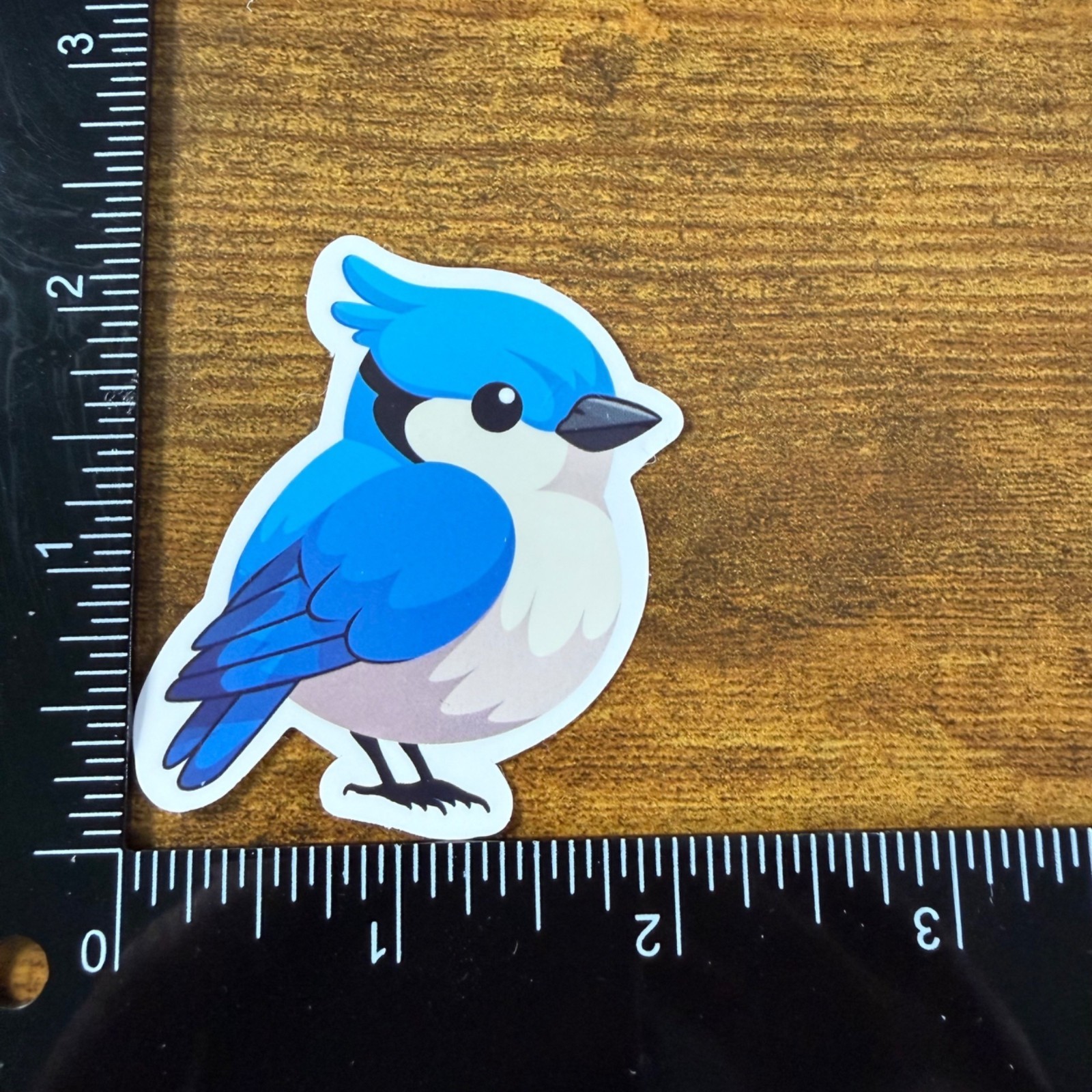 4 Stickers Birds Animals Woodland Vinyl Decal Laptop Phone Bottle Notebook