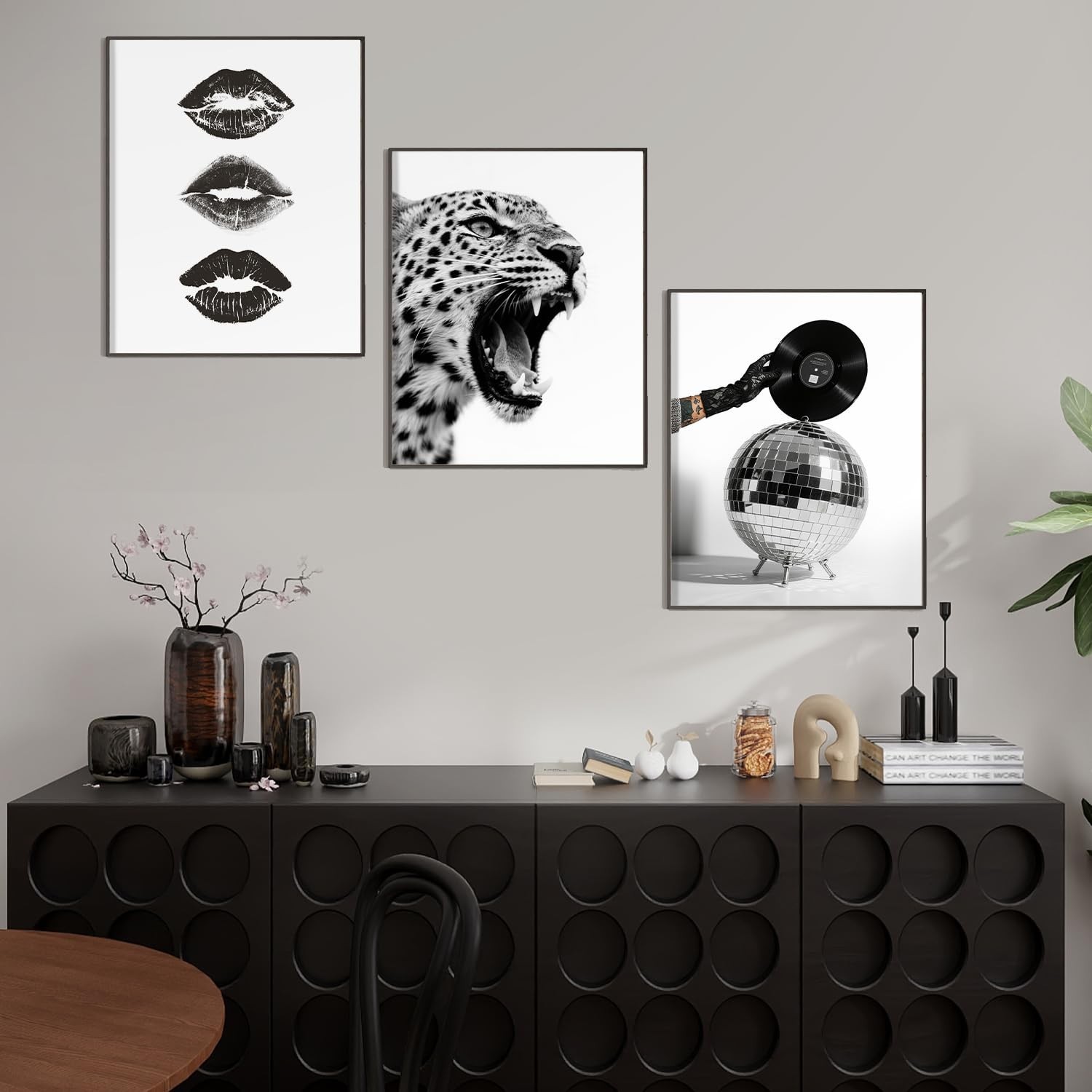 Artfolder 6Pcs Stockholm Style Room Decor Posters for Women, Unframed Trendy …