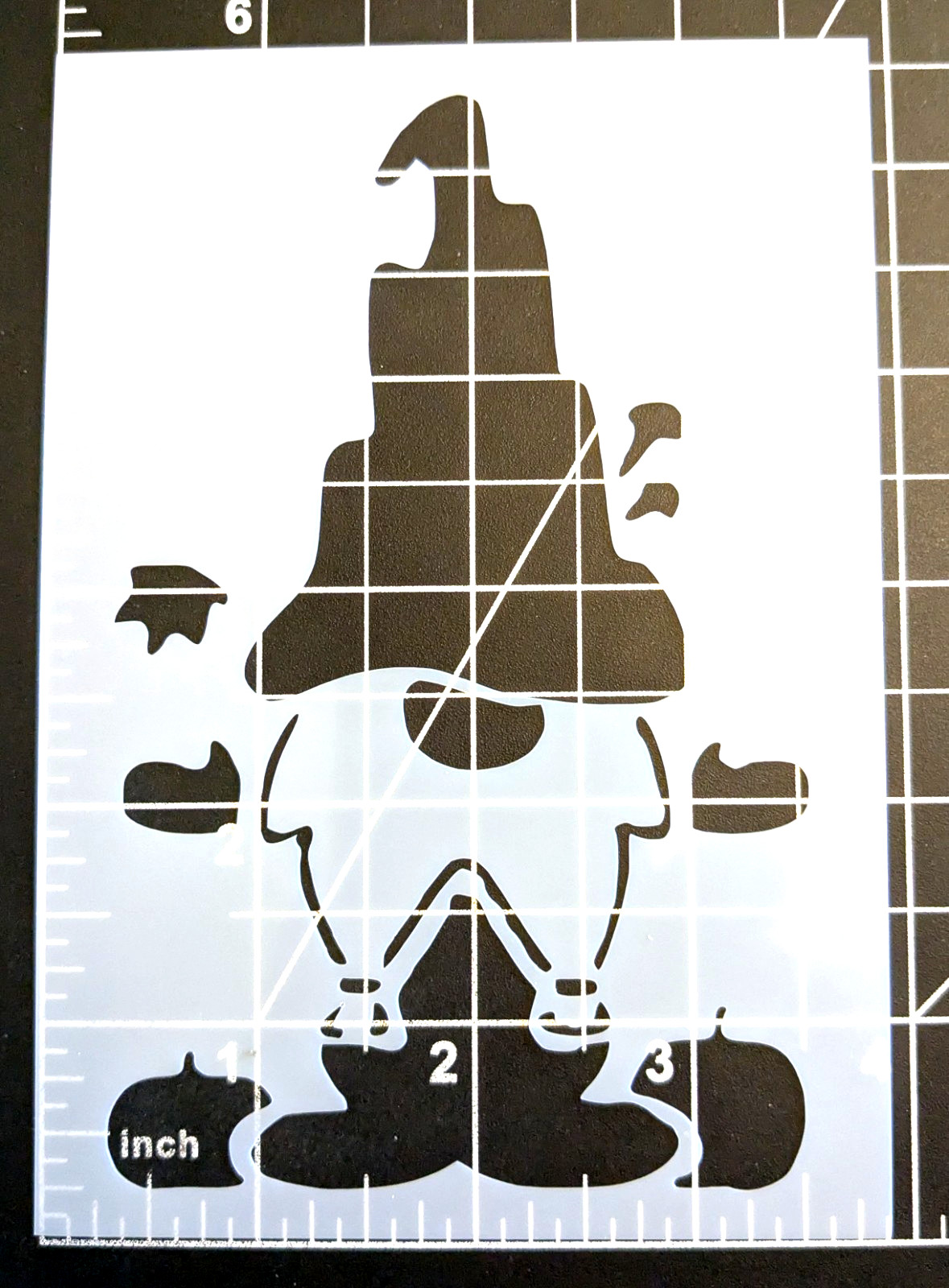 Seasonal Gnomes Set of 4 Reusable Stencils Greeting Cards, Planter 3.5" x 5" ea