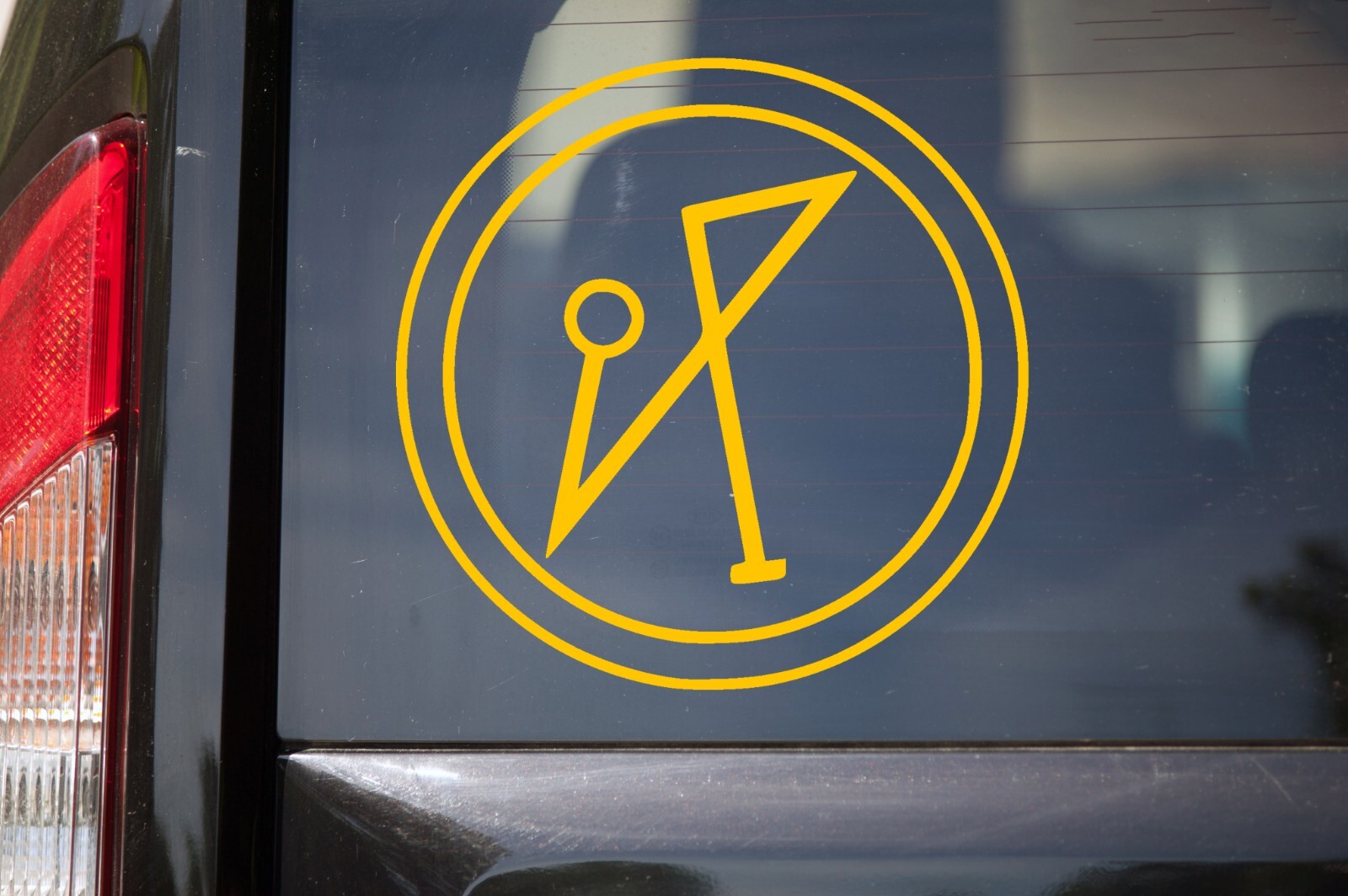 Sigil of Archangel Michael Vinyl Decal V2 – Protection Courage Strength Die Cut