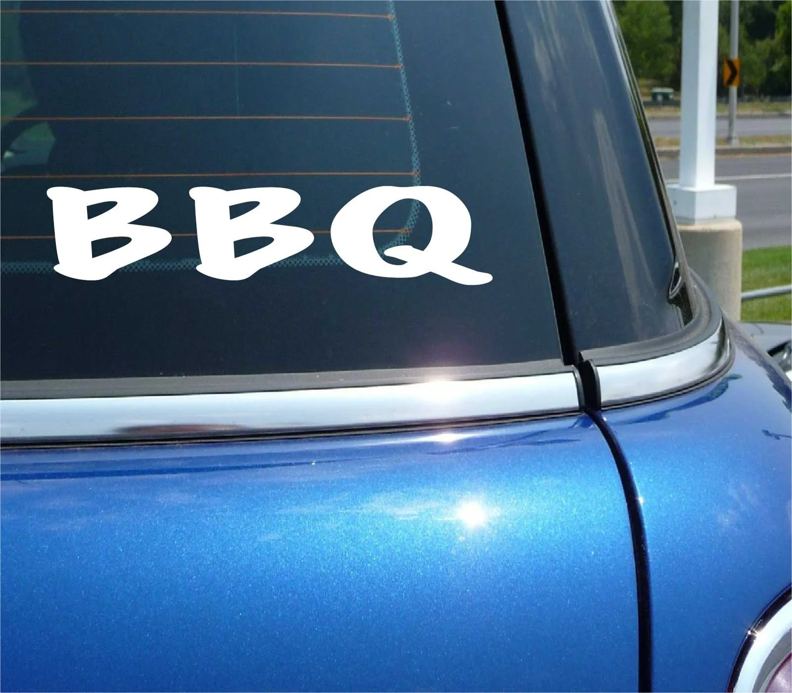 BBQ DECAL STICKER RIBS CHICKEN COW PIG COOKOUT CHEF CONTEST SAUCE PIT MASTER CAR