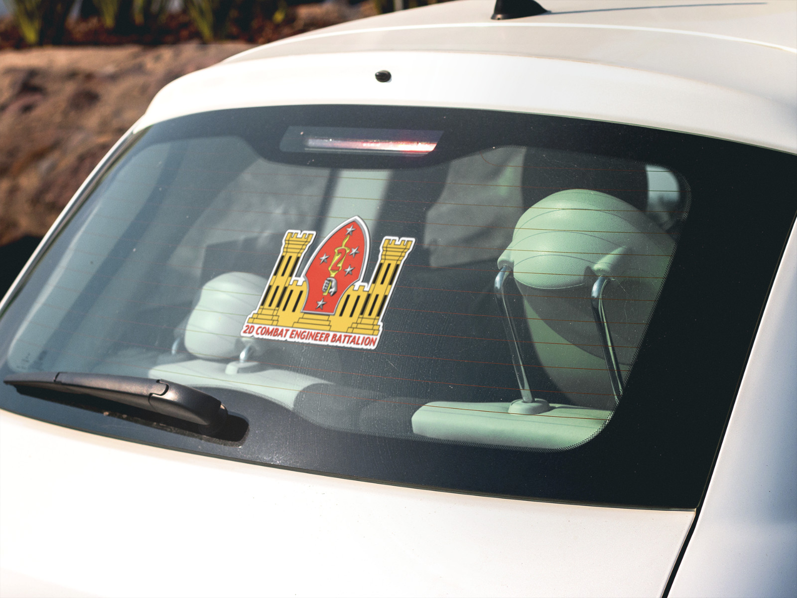 US Marine Corps Sticker 2nd Combat Engineer Battalion That Other Battalion