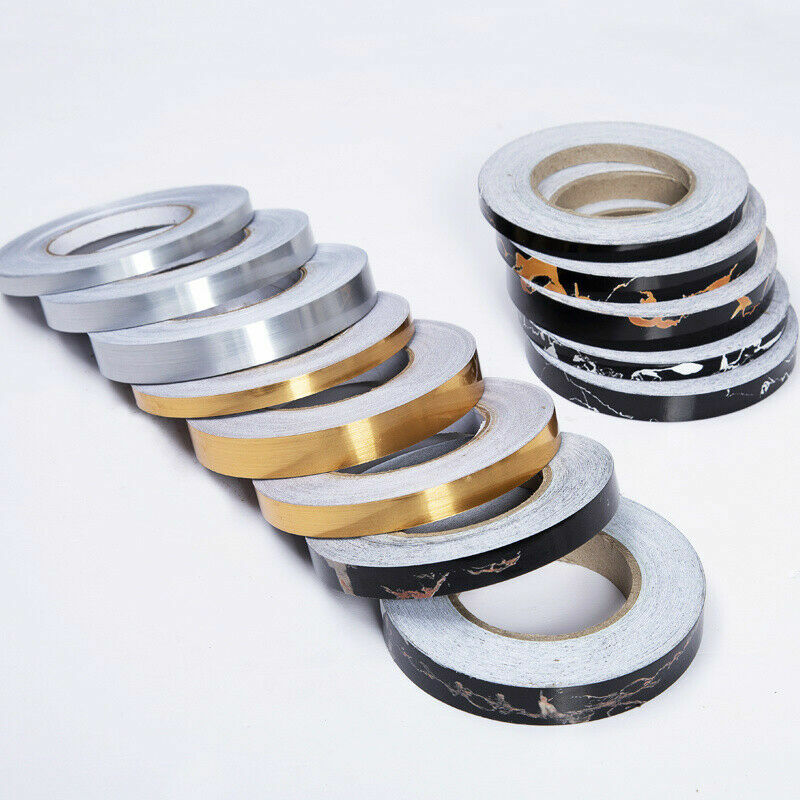 50M Self Adhesive Floor Crevice Line Wall Sticker Strip Tile Sealing Tape