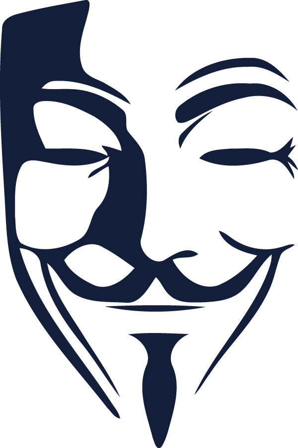 Anonymous Mask Made in USA Multiple colors