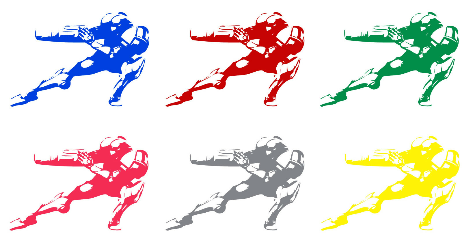 Vinyl Decal Truck Car Sticker Laptop – Video Games Metroid Samus Slide