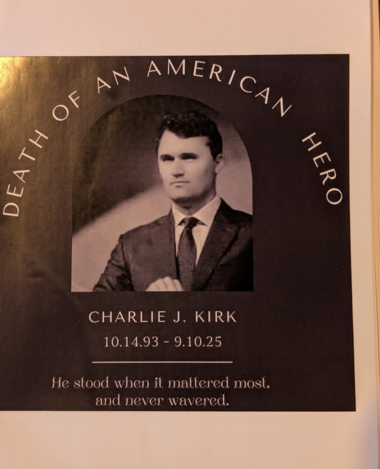 2pk Custom CHARLIE KIRK waterproof DECALS / STICKERS! High Quality!