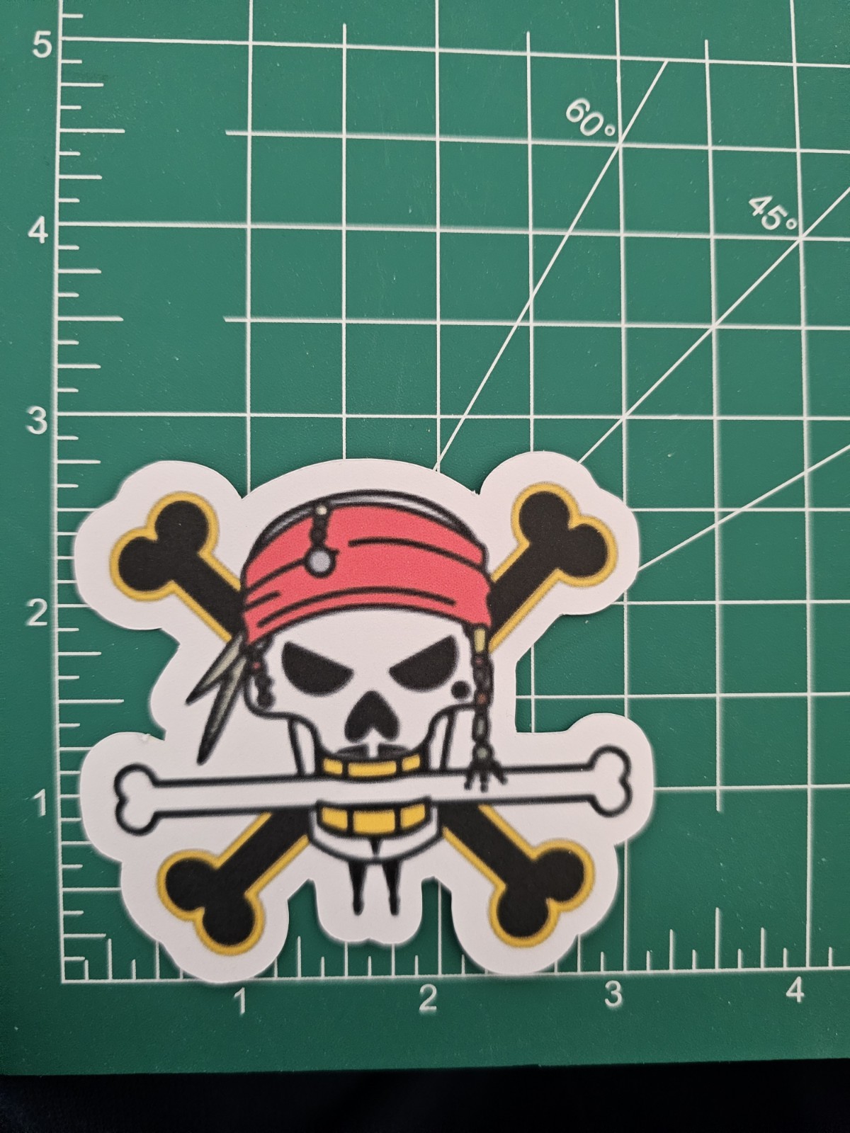 Matte Anime One Piece Stickers