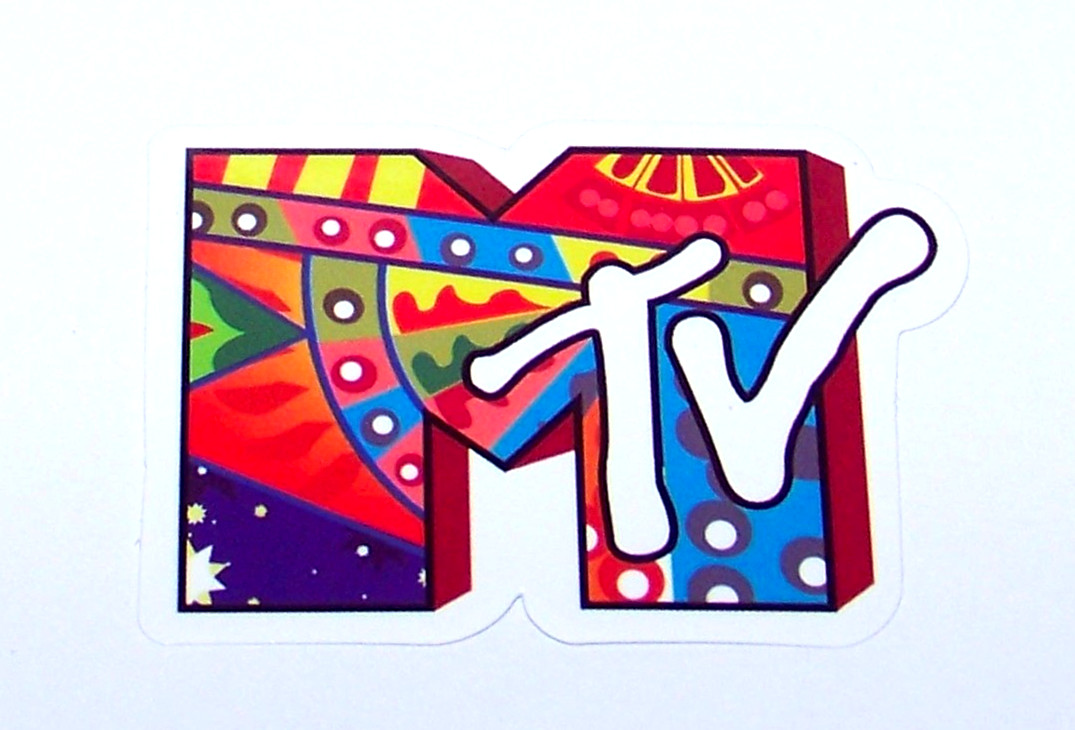 MTV – Logo Die Cut Sticker Decal Music Band Rap Metal Pop – Music Television