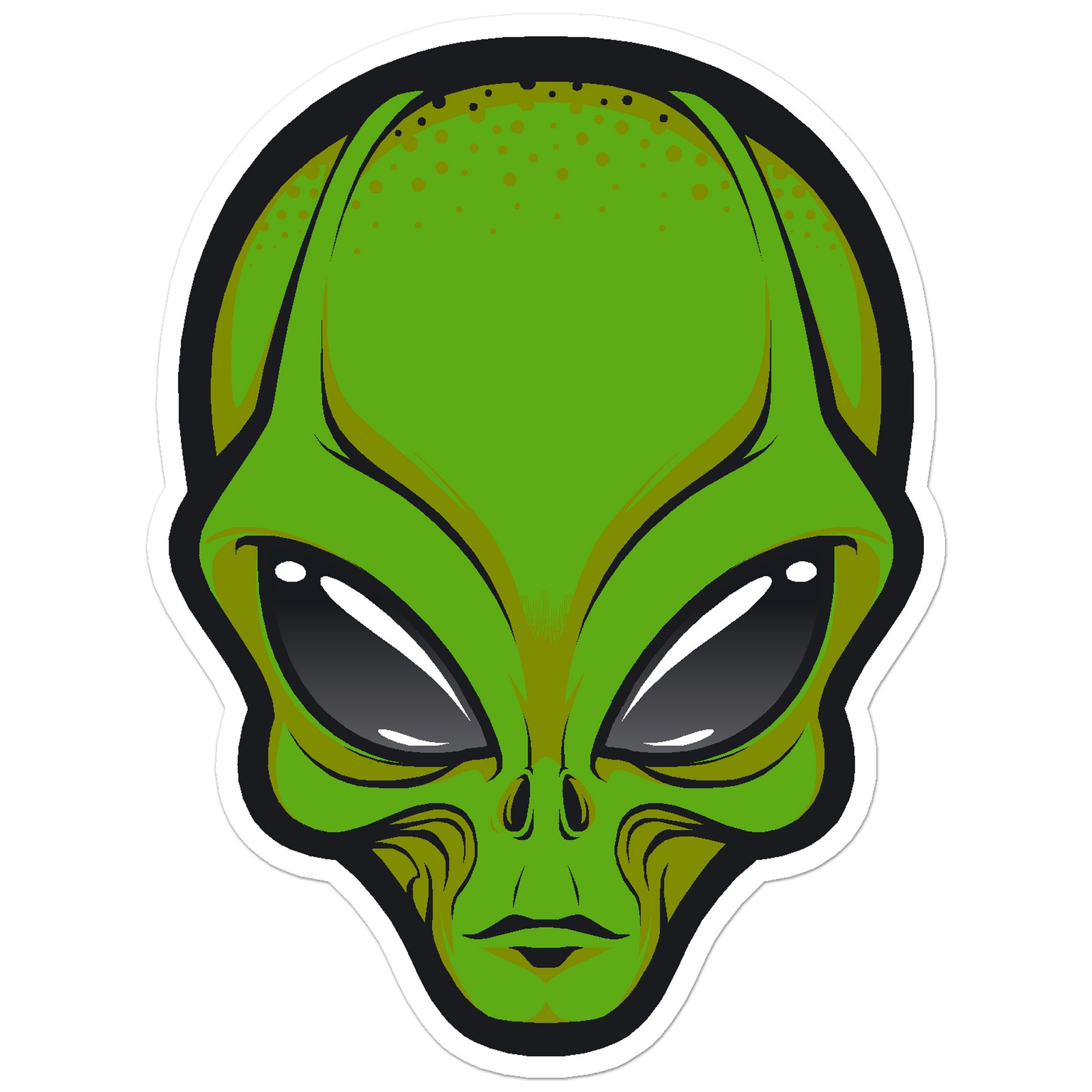 Alien UFO – Vinyl Decal Sticker – Car Window Laptop – ebn7886