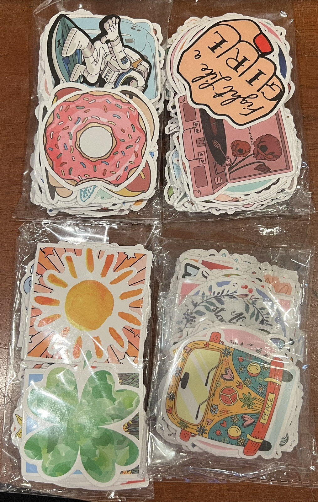 Water Bottle Stickers Qty 400 Kids, Teens & Adults