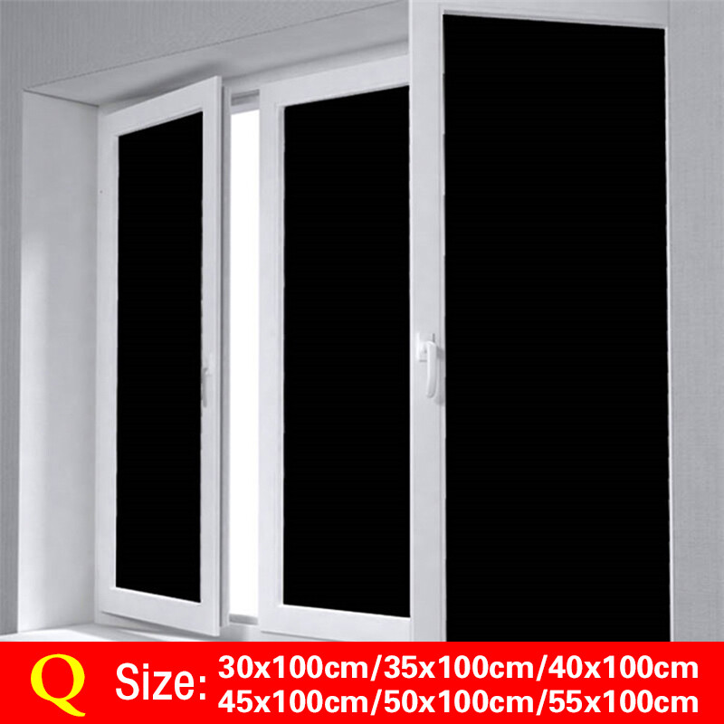3D Window Films Anti UV Blackout Privacy Bathroom Glass Stickers Home Decor 1PC